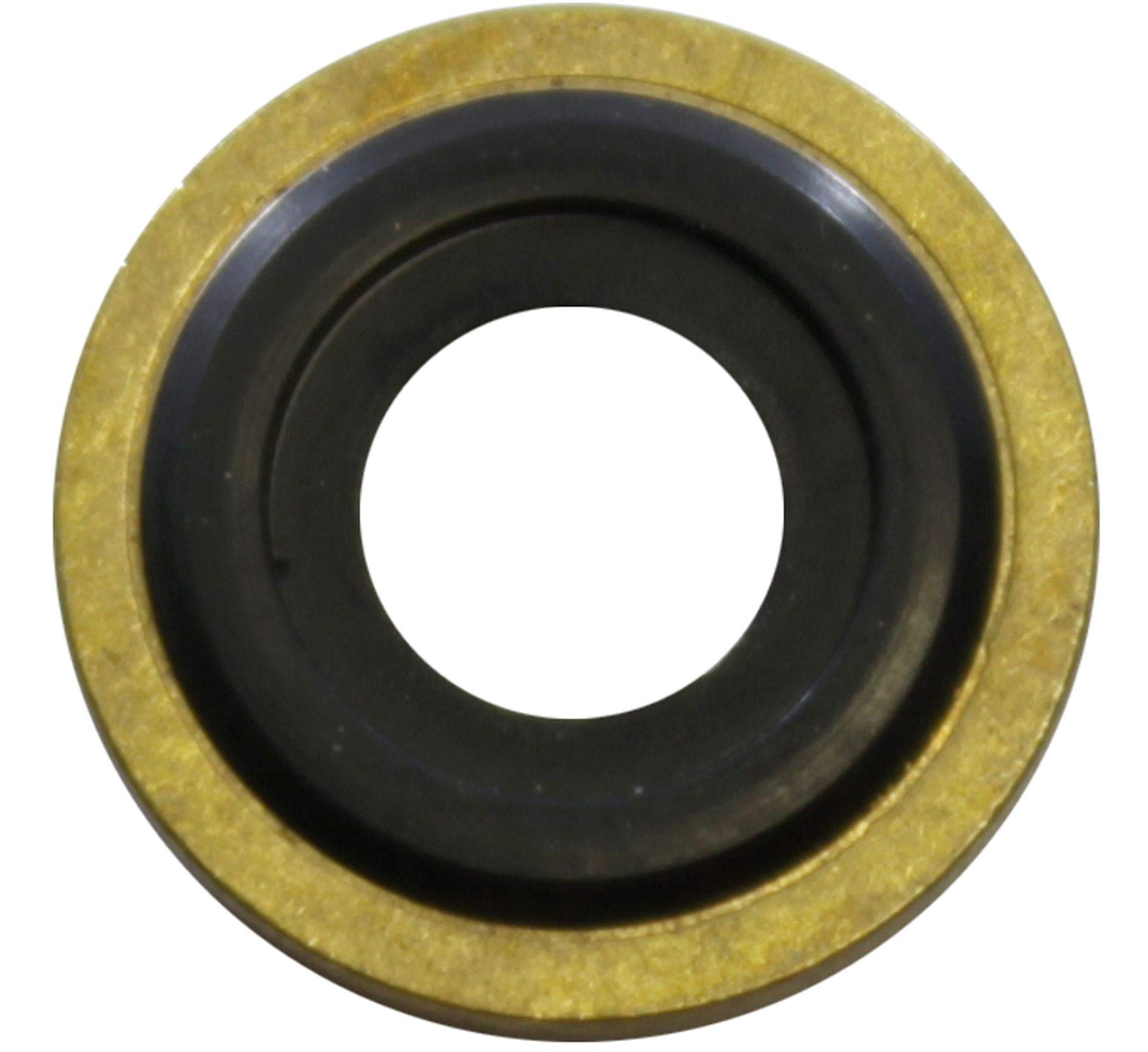 Brass/Viton O-Ring Yoke Washer - 5 Pack for Oxygen Regulators - Perfect for Medical, Welding & Scuba Diving Equipment