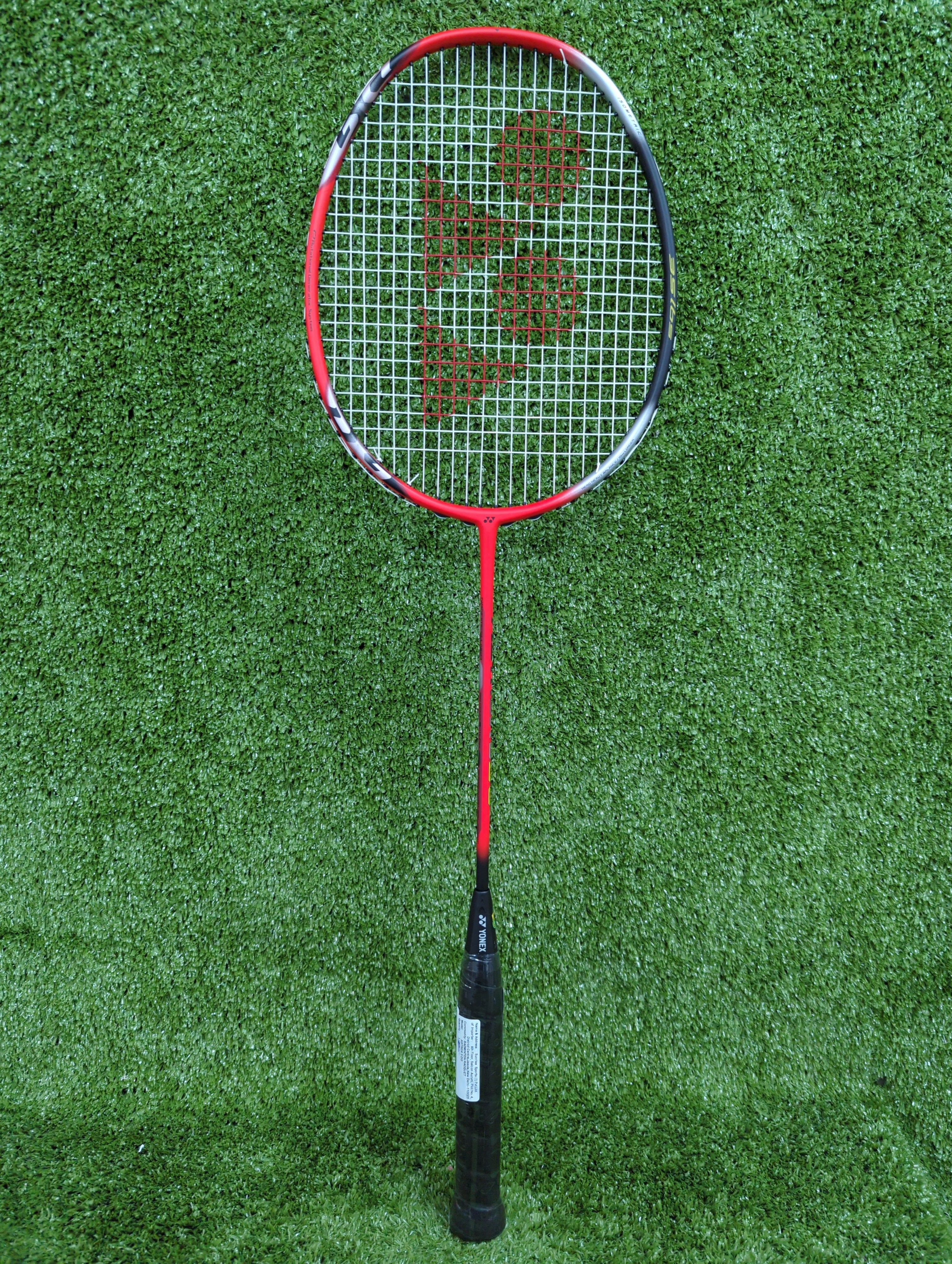 Yonex Astrox 3DG Red/Black Badminton Racket - Prestrung with High Tension for Professional Players | Made in Taiwan | Perfect for Tournaments & Training Sessions
