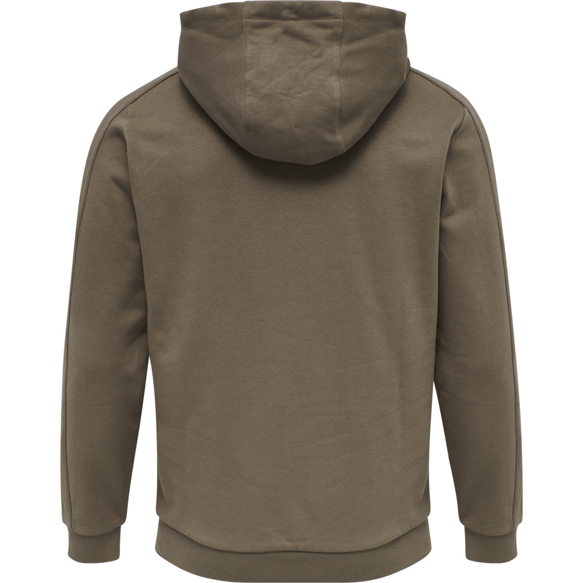 Hummel HMLDENNIS Hoodie for Men - Soft Cotton Pullover Sweatshirt with Kangaroo Pocket | Walnut Brown | Casual Streetwear & Loungewear | Perfect for Gym, Travel, and Everyday Wear