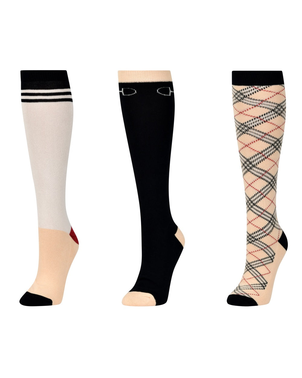 Dublin Three Pack Socks for Men - Comfortable Cotton Crew Socks for Everyday Wear, Work & Sports | Multipack Casual Socks