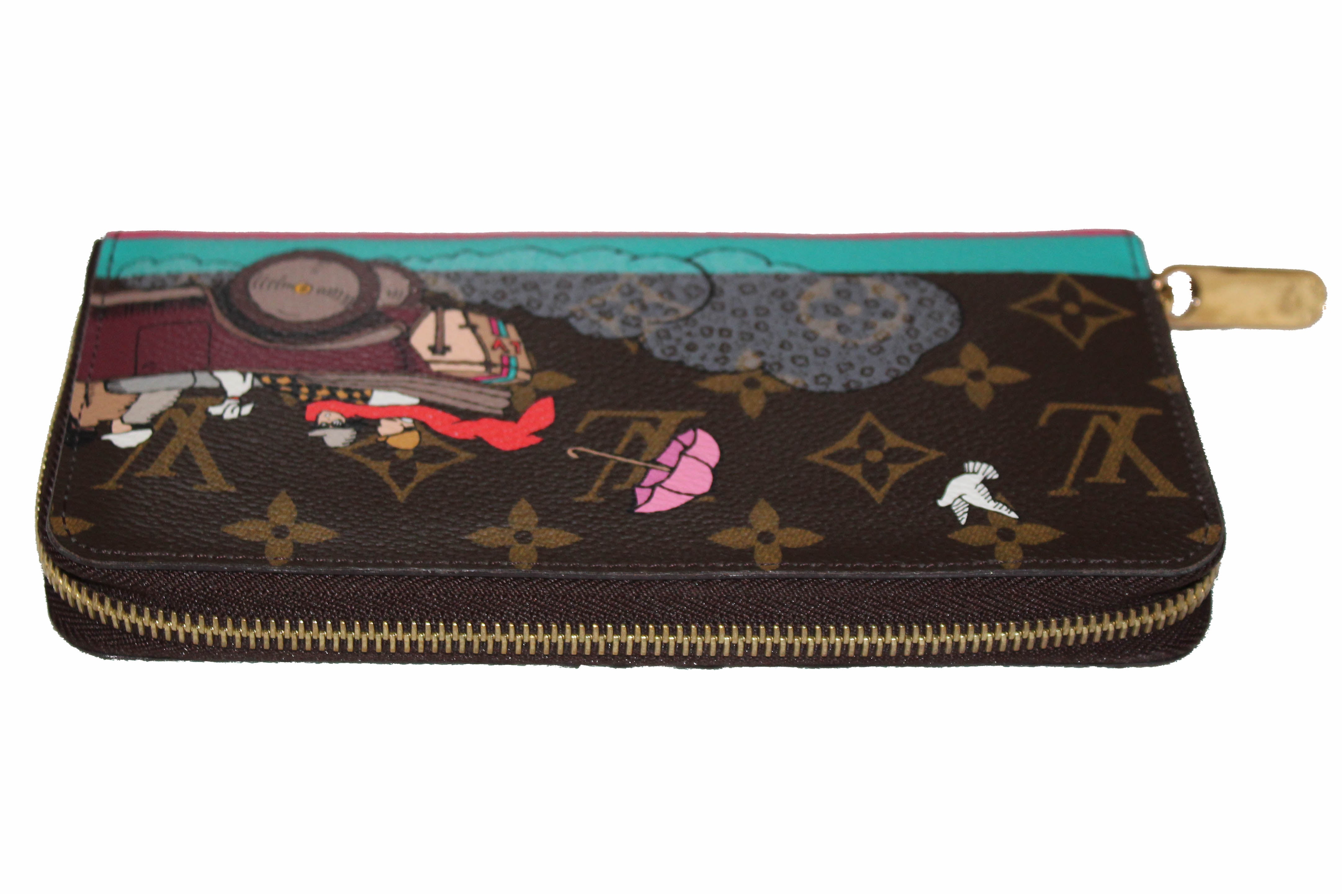 Authentic Louis Vuitton Limited Edition Monogram Evasion Zippy Wallet for Women - Luxury Compact Zip Around Coin Purse for Travel, Everyday Use & Gift Giving