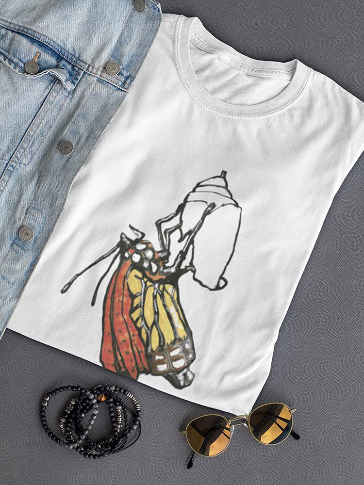 Stylish Monarch Butterfly Graphic T-Shirt for Women - Soft Cotton Casual Tee - Perfect for Summer Outfits & Boho Fashion