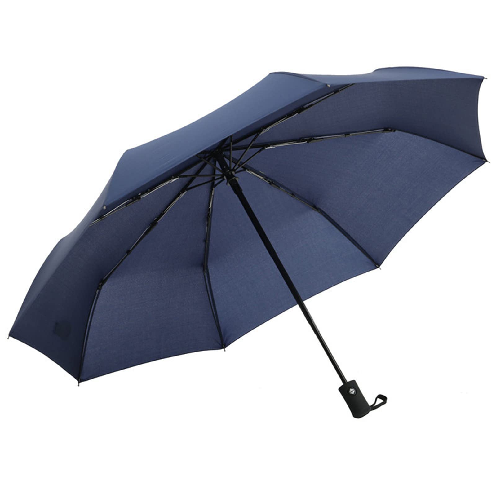 Compact Automatic Travel Umbrella - Windproof & Waterproof UV Protection Golf Umbrella for Men & Women (PU6) - Perfect for Travel, Commuting & Outdoor Activities