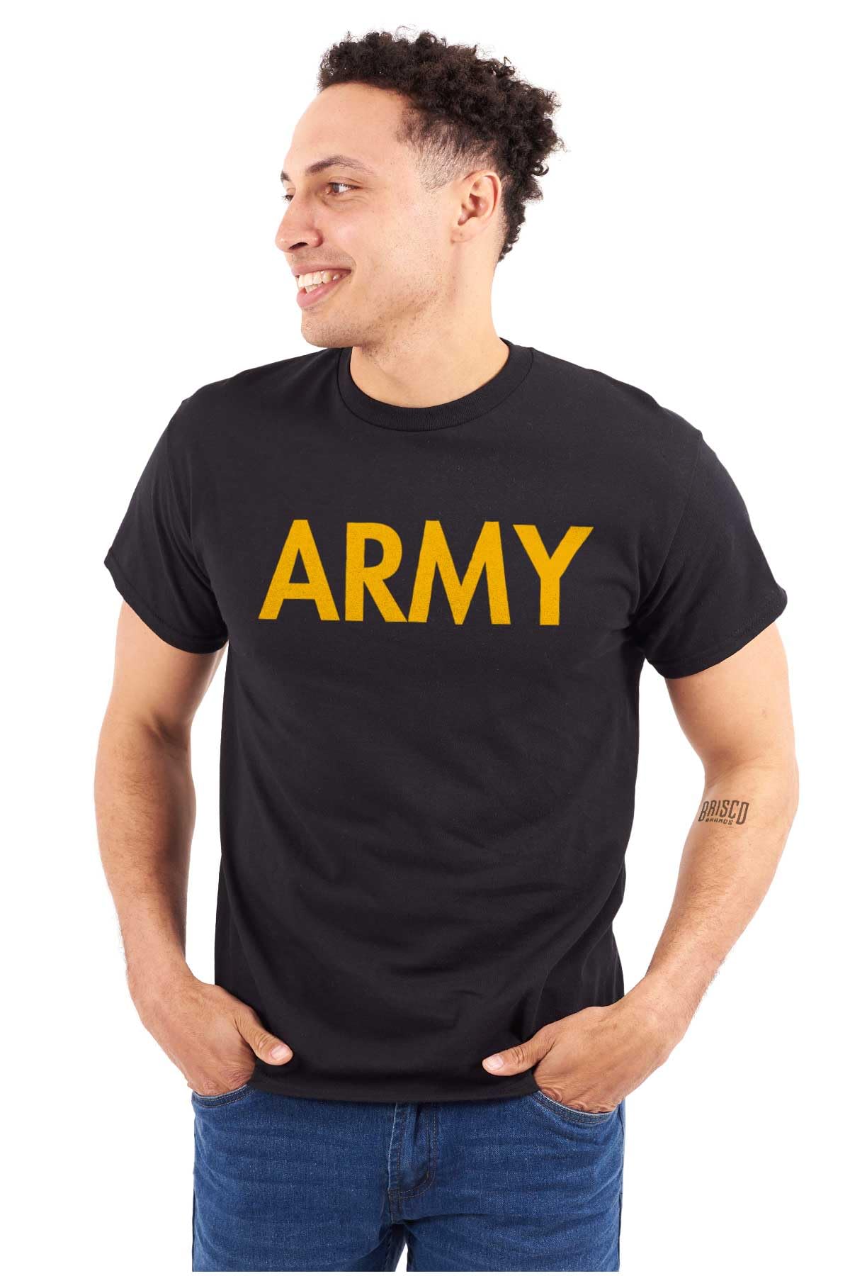 Military Army PT Workout Graphic T-Shirt for Men - Tactical Training & Fitness Apparel for Gym, Running, and Outdoor Activities