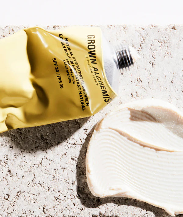 Grown Alchemist Natural Hydrating Sunscreen SPF 30 - Broad Spectrum Face & Body Sunscreen for Daily Protection - Perfect for Beach, Outdoor Activities & Sensitive Skin Care