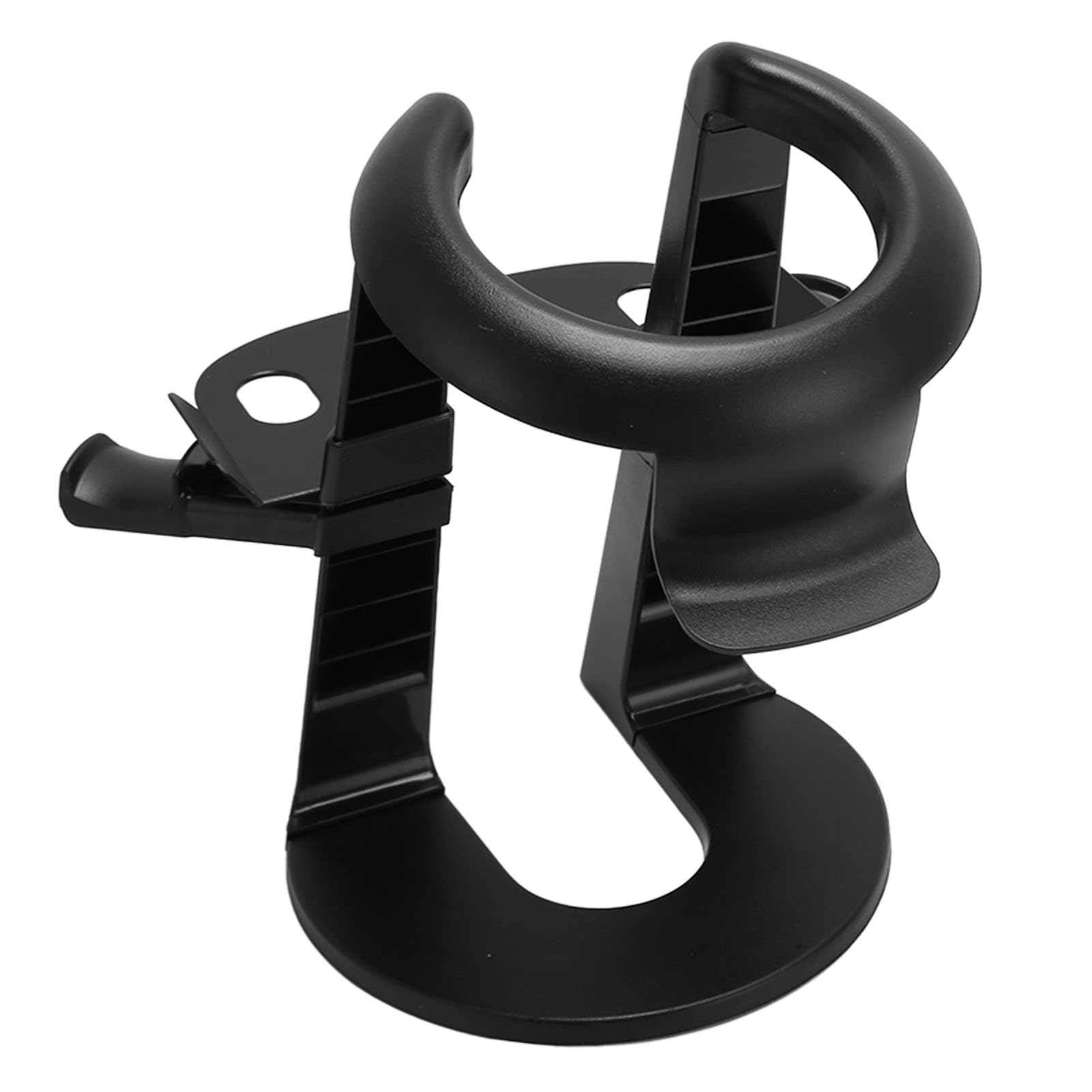 VR Headset Stand & Controller Holder for Oculus Quest 1/2 & Rift S - Black - Perfect for Gaming Setup & Organized VR Accessories Storage