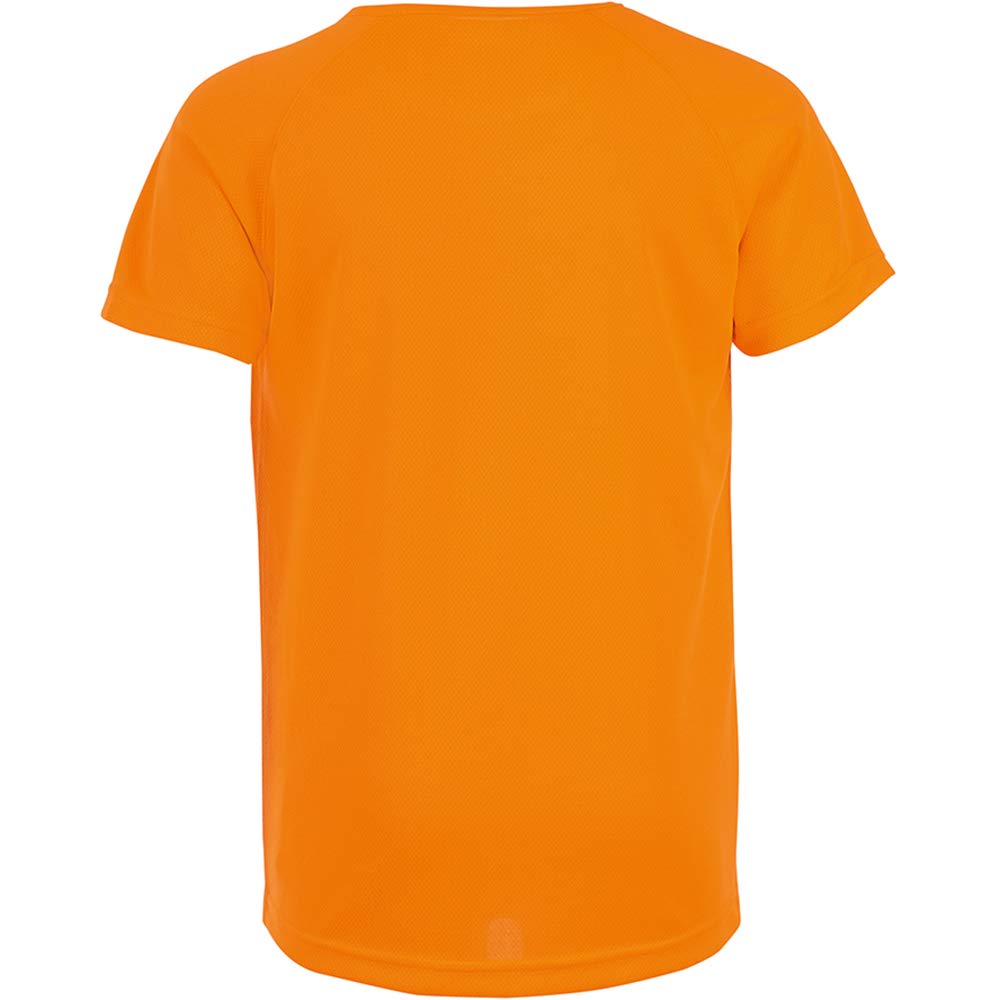 SOL'S Kids Big Boys Sporty Short Sleeve T-Shirt - White (6 Years) | Comfortable Athletic Tee for Playground, Sports & Everyday Wear