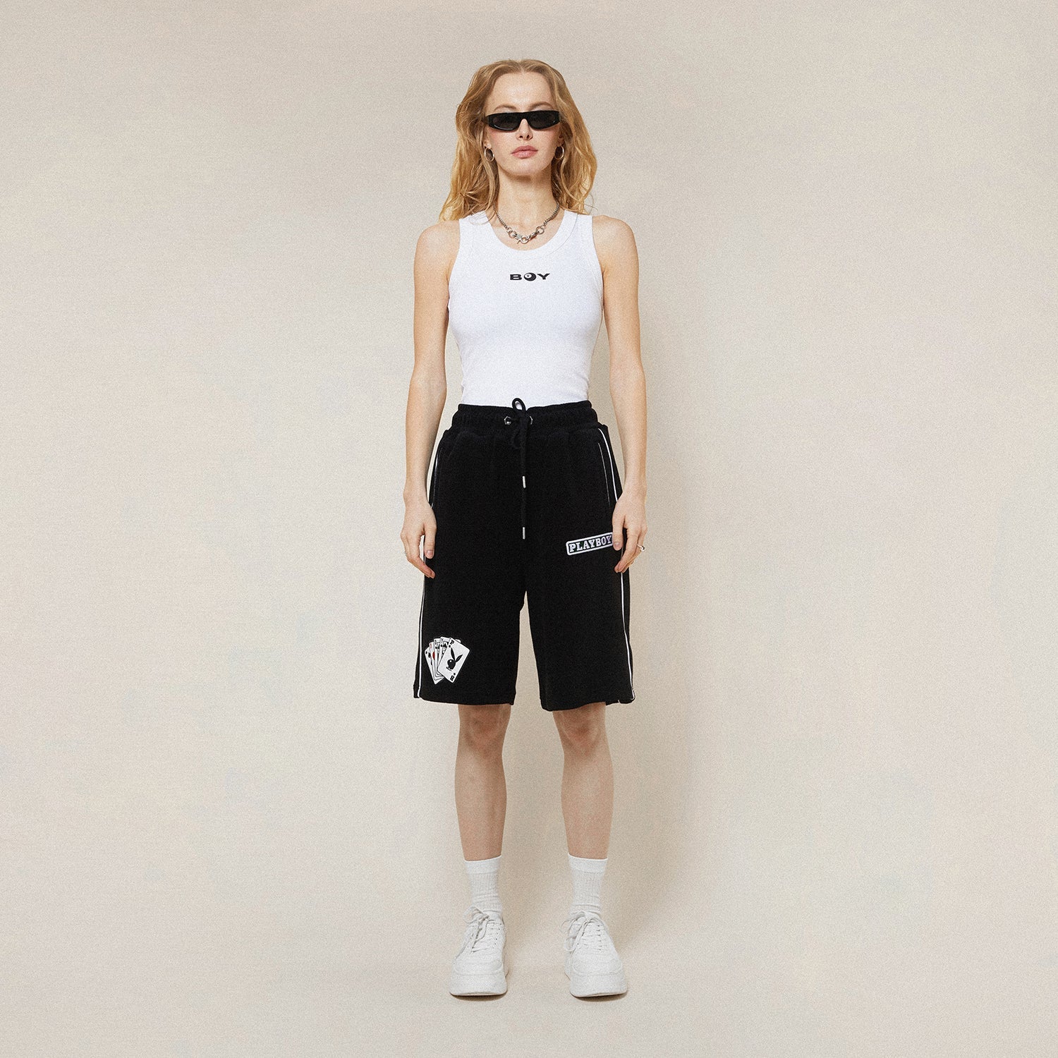 Playboy x Boy Lucky 8 Ball Tank Top - Stylish Graphic Muscle Tee for Men - Perfect for Casual Wear, Parties & Street Fashion
