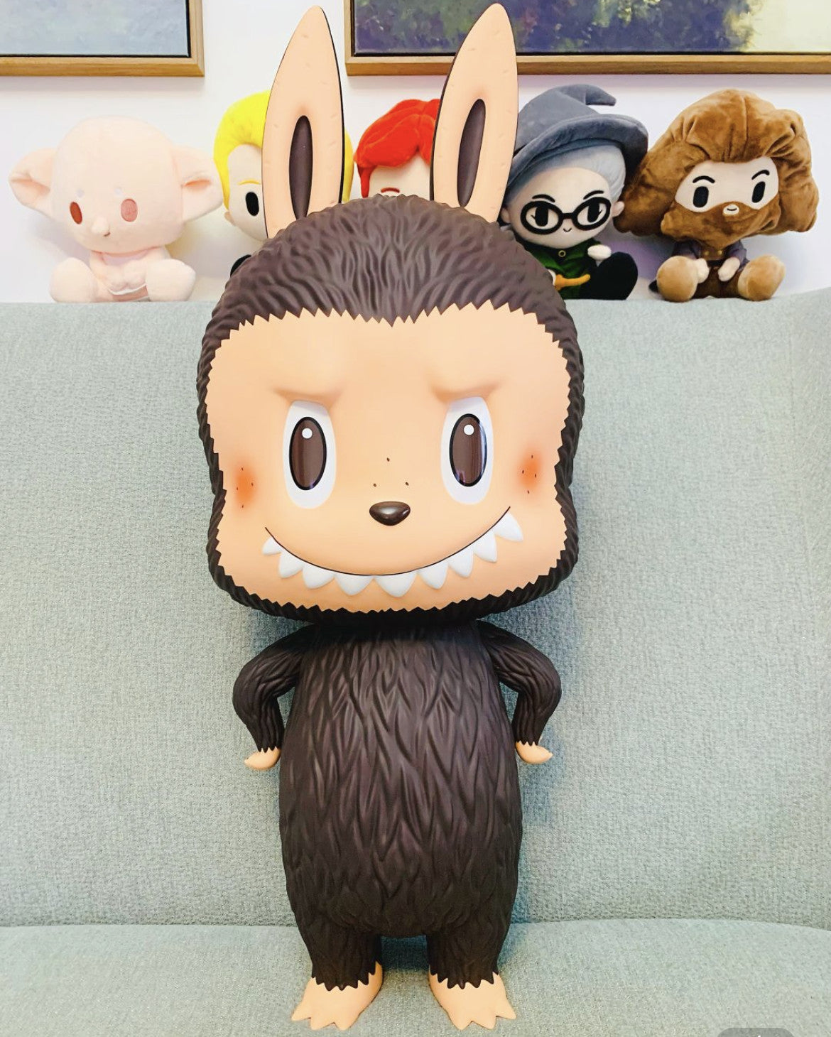 Pop Mart Mega Labubu Tec 1000% Collectible Figure (2022 Edition) - Perfect for Anime Fans, Home Decor & Gift Giving