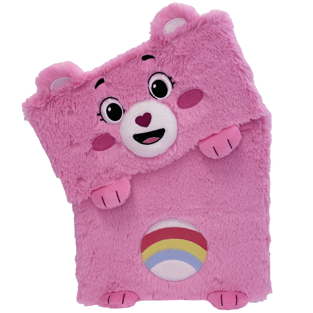 Care Bears Cheer Bear 8-Inch Pink Storage Bin - Cute Toy Organizer for Kids' Room, Playroom & Nursery - Perfect for Storing Plush Toys, Books & Accessories