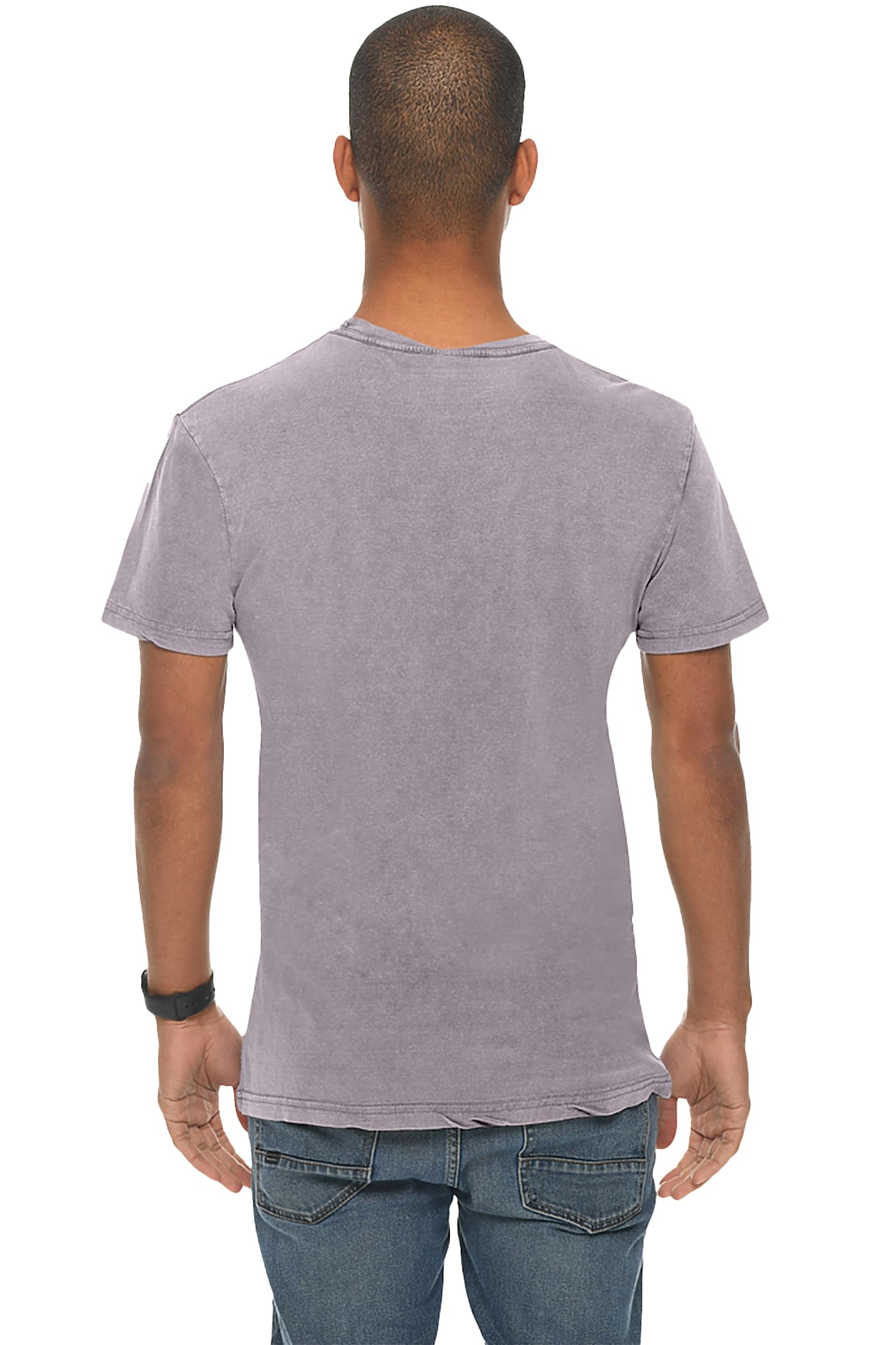 Vintage Distressed T-Shirt for Men - Faded Mineral Wash Hipster Tee - Perfect for Casual Wear, Street Style & Retro Outfits