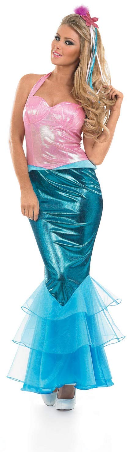 Women's Mermaid Costume for Adults - Elegant Fish Princess Dress for Halloween, Cosplay & Themed Parties | Perfect for Costume Events, Underwater Photography & Fantasy Dress-Up