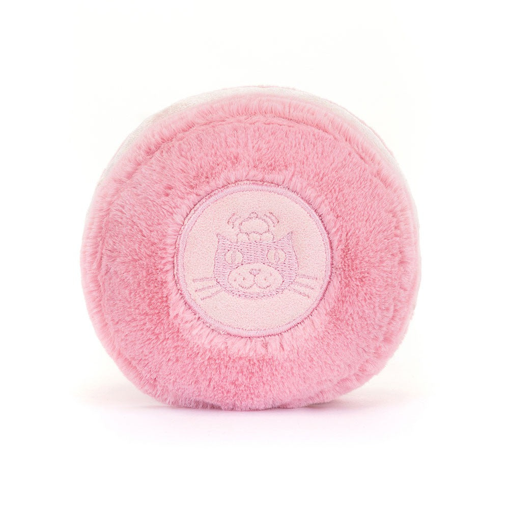 Amuseables Mia Macaron Plush Toy - Cute & Soft French Macaron Stuffed Animal for Kids & Adults | Perfect Gift for Birthdays, Valentine's Day & Home Decor