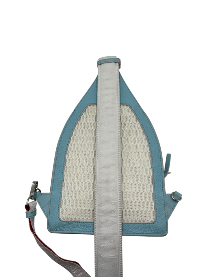 Christian Louboutin Loubifunk Leather Sling Bag for Women - Luxury Crossbody Purse with Adjustable Strap, Perfect for Parties, Travel & Everyday Use