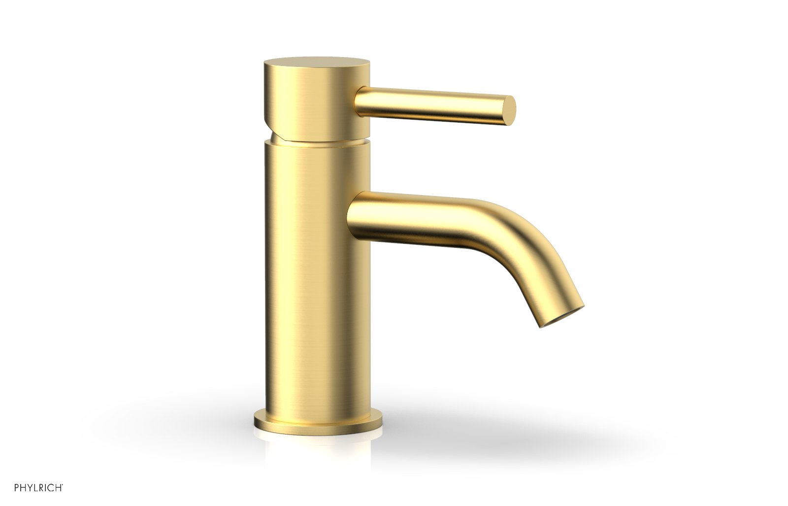 BASIC II Single Hole Bathroom Faucet with Lever Handle - Chrome Finish for Sink Vanity, Modern Waterfall Spout Design - Perfect for Home, Hotel & Restaurant Use