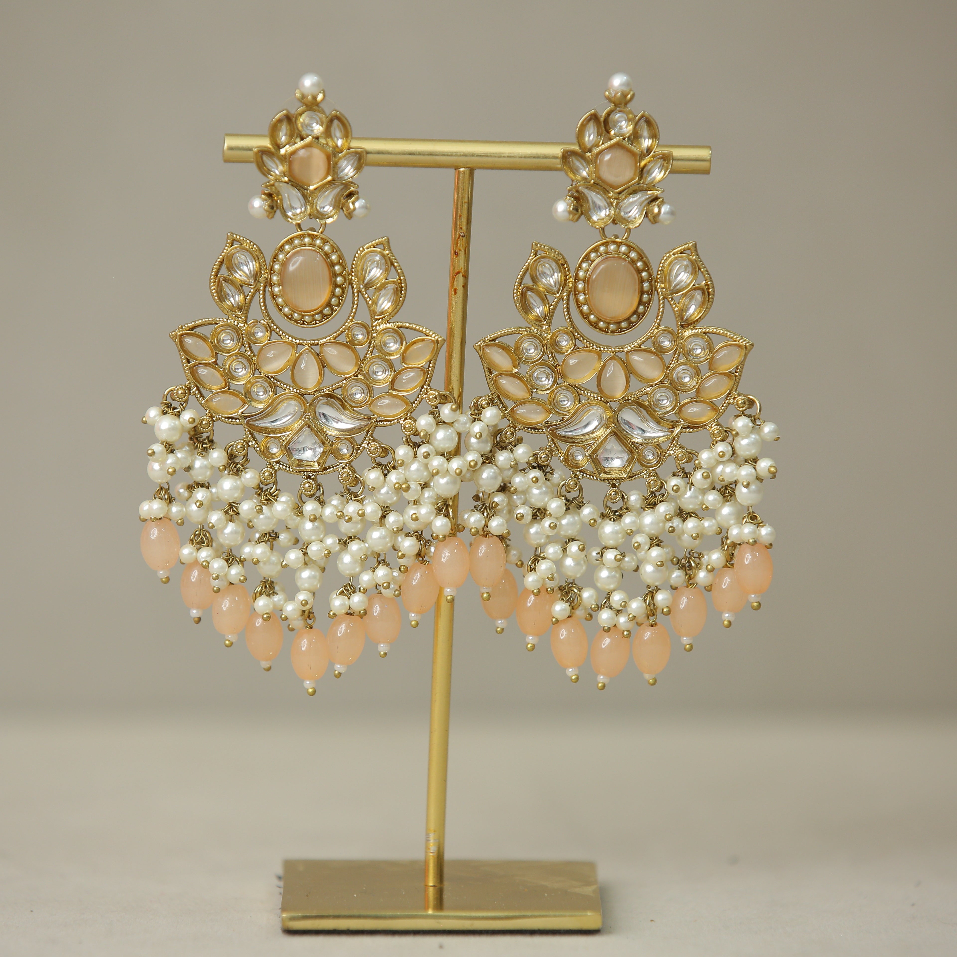 Avani Kundan Earrings – Exquisite Indian Jewelry for Women | Perfect for Weddings, Parties & Festive Occasions