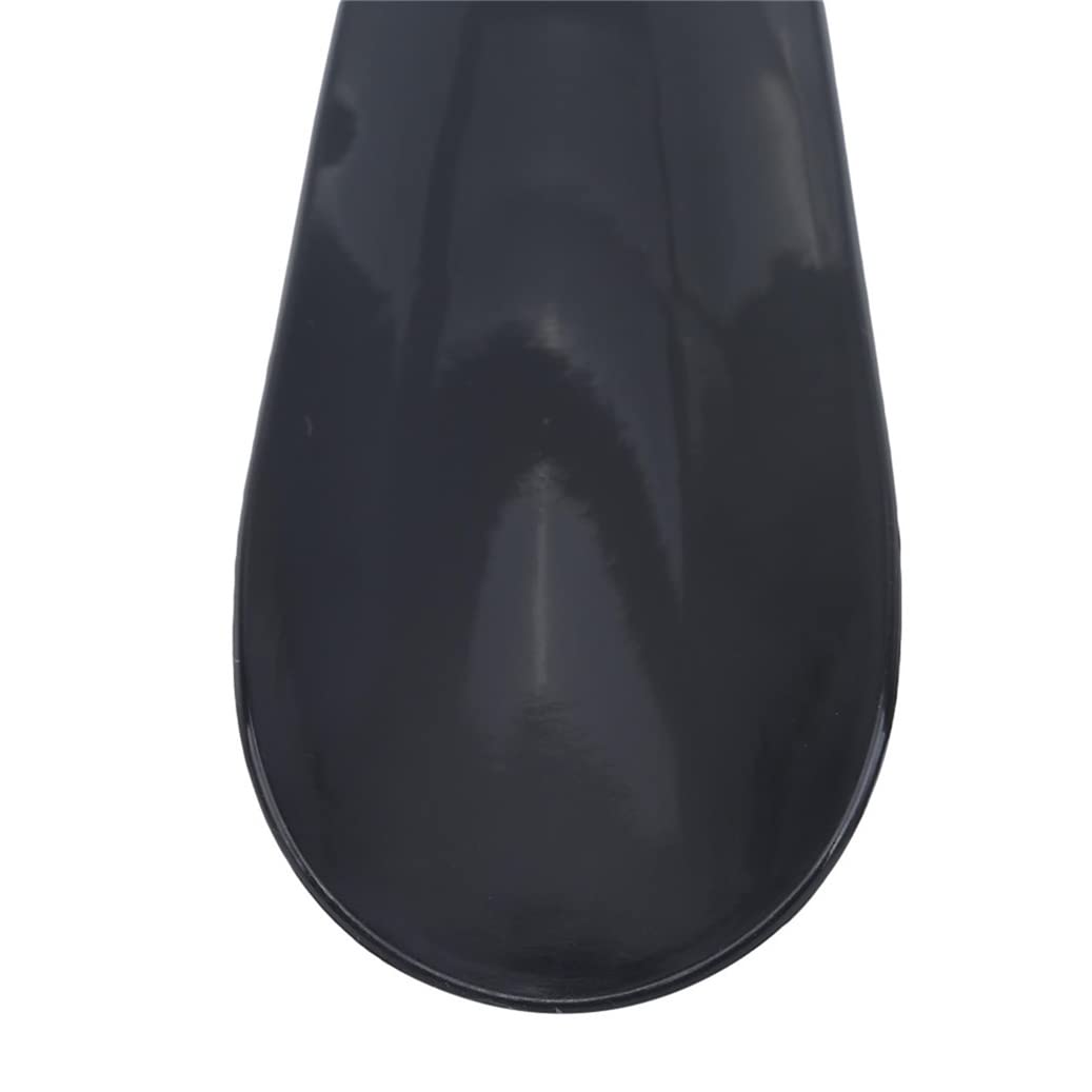Premium Compact Shoe Horn - Lightweight & Durable Shoe Lifter for Easy Slip-On - Ideal for Home, Travel & Seniors (Black) - Perfect for Quick Shoe Changes & Comfortable Wear