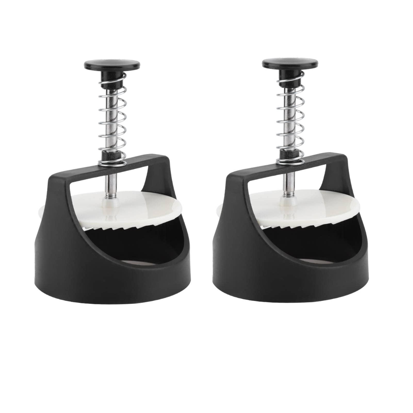 2-Pack Stainless Steel Burger Press Patty Maker - Non-Stick Hamburger Patty Mold for Beef, Veggie & BBQ - Perfect for Grilling, Picnics & Backyard Cookouts