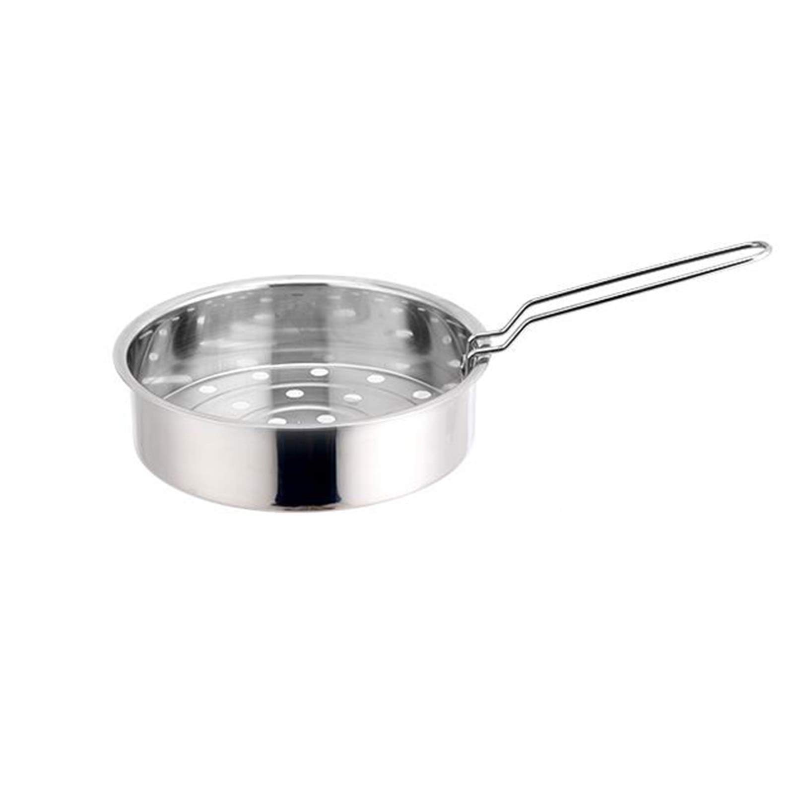 3-in-1 Stainless Steel Steamer Basket with Strainer Insert - 22.5cm Divided Cooking Basket for Rice Cookers, Pots & Accessories | Perfect for Steaming Vegetables, Dumplings & Seafood