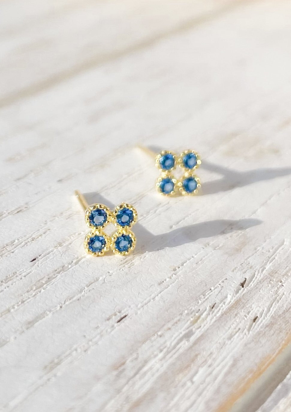 ORY | 14K Gold Stud Earrings for Women - Hypoallergenic, Minimalist Jewelry - Perfect for Everyday Wear, Gifts & Special Occasions