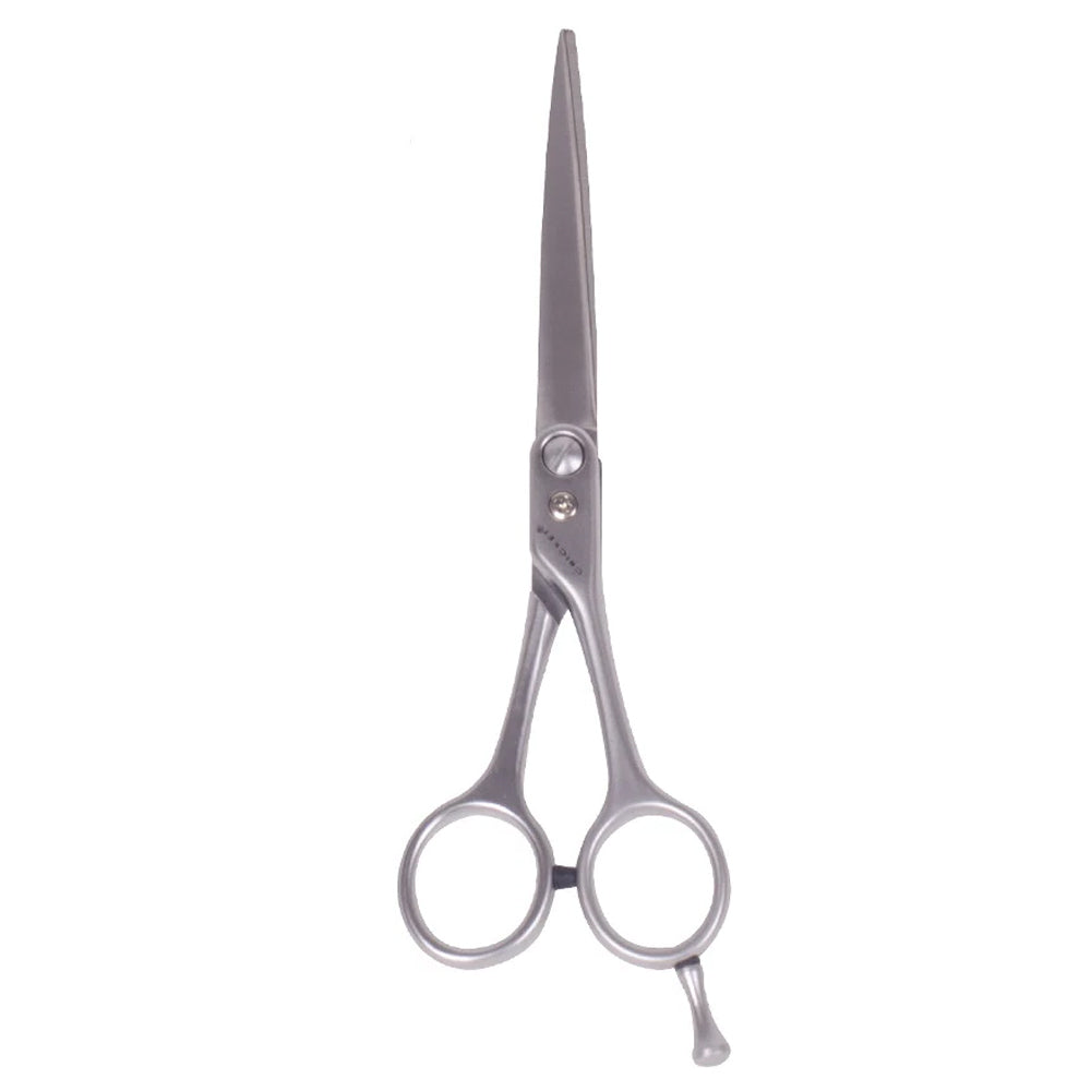 Professional Cricket Route 66 Barber Hair Cutting Shears - Stainless Steel Hair Scissors for Precision Styling & Trimming - Perfect for Salon, Home Haircuts & Beard Grooming