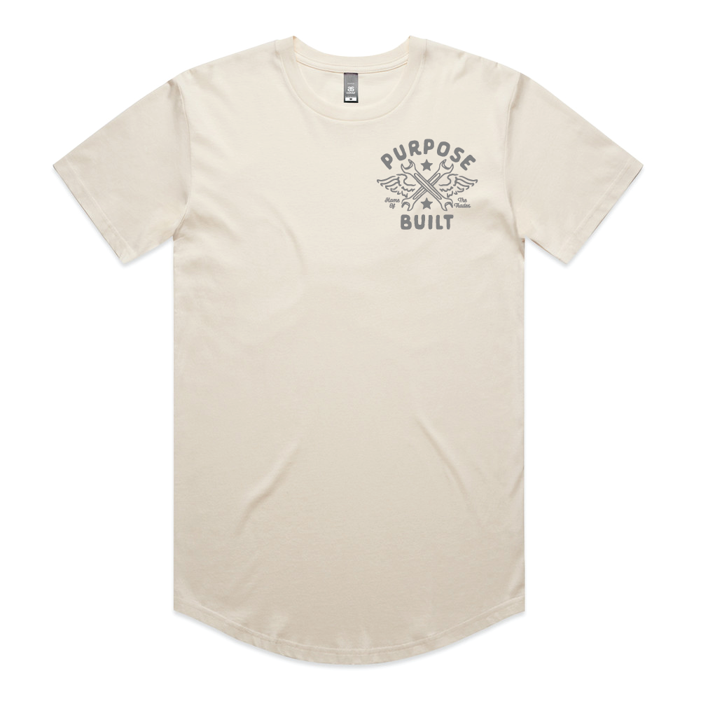 Nothing Prospers Drop Short Sleeve T-Shirt for Men - Comfortable Ecru Cotton Tee - Perfect for Casual Wear & Street Style Outfits