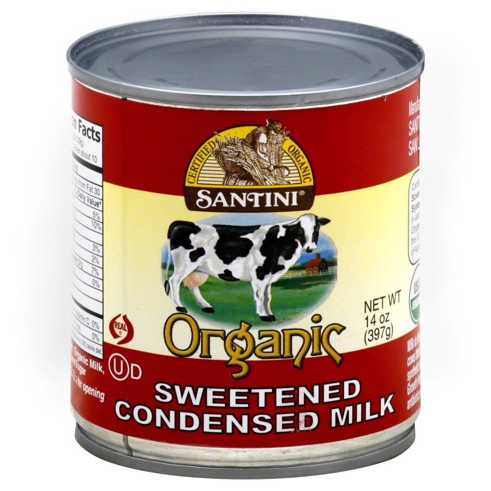 Organic Sweetened Condensed Milk - Pack of 24 Cans | Perfect for Baking, Coffee, Desserts & DIY Recipes