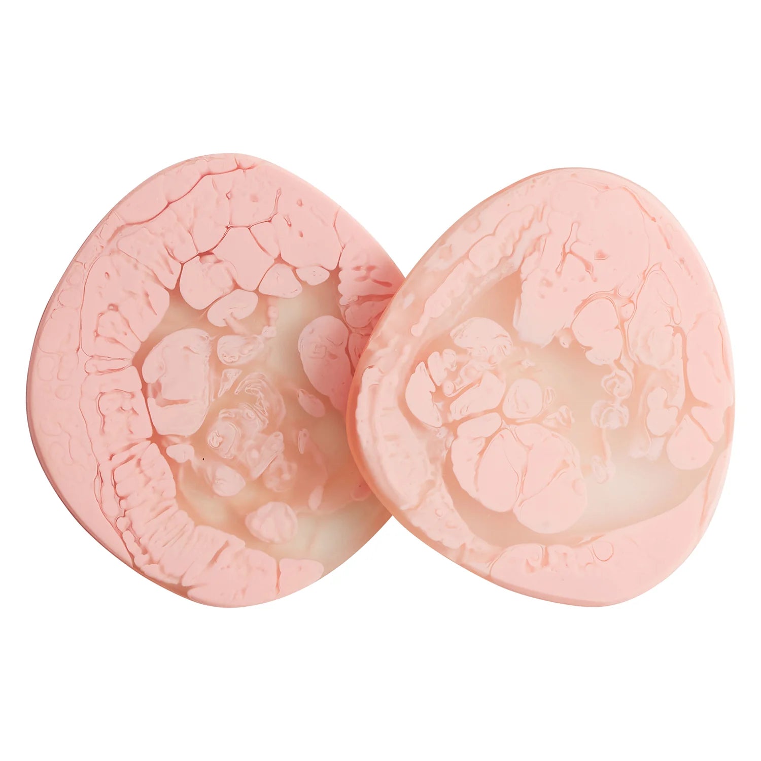 FENELLA Coasters Set of 2 - Strawberry Design Absorbent Drink Coasters for Coffee Table, Bar, and Home Decor - Perfect for Parties, Dining, and Gifts