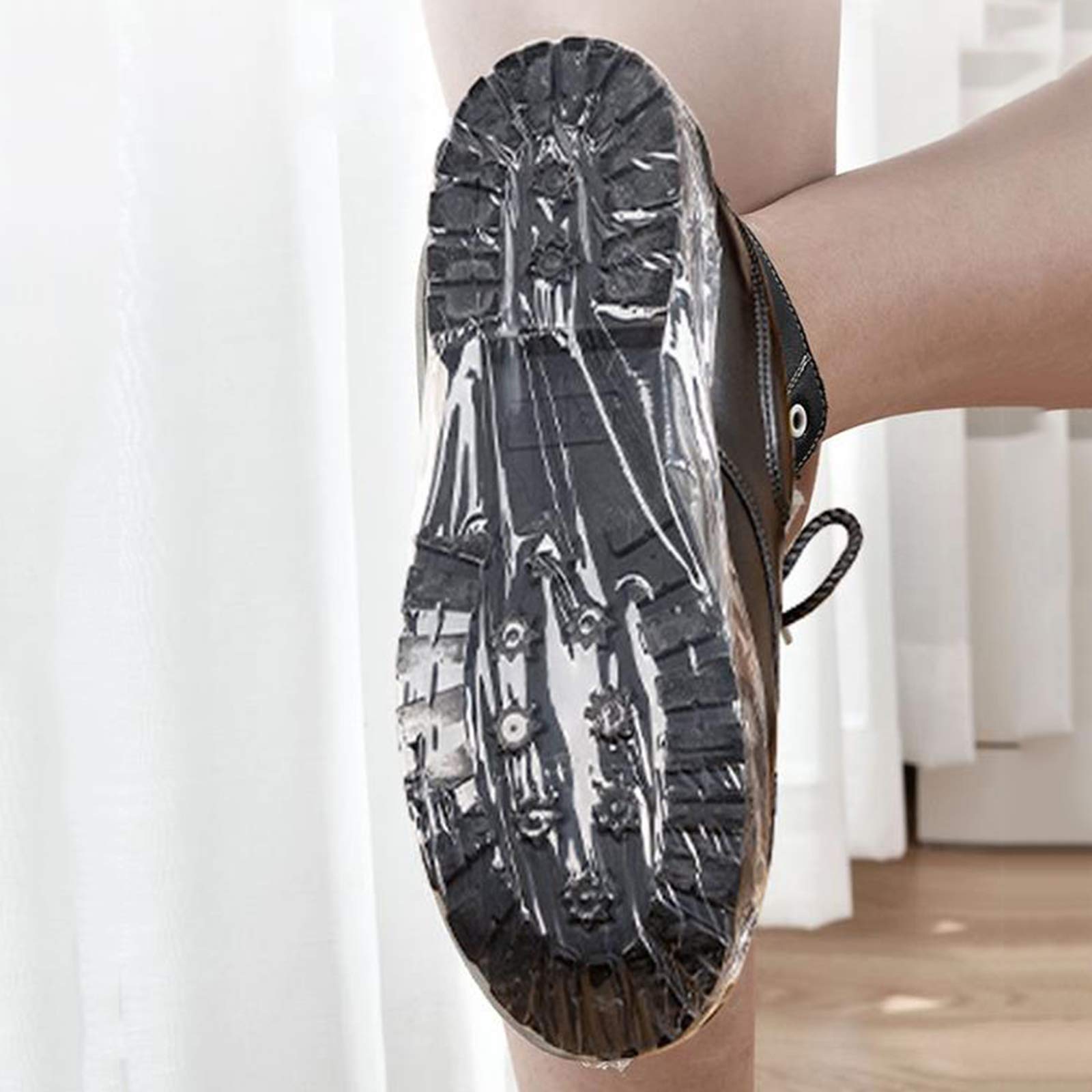 Automatic Shoe Cover Dispenser Machine - Reusable & Disposable Dustproof Shoe Covers for Home, Office & Shop (Includes 1200 Shoe Films) - Perfect for Hospitals, Clean Rooms & High-Traffic Areas