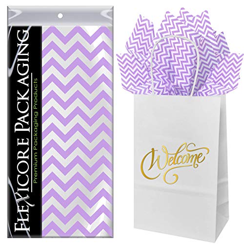 Lilac Purple Chevron