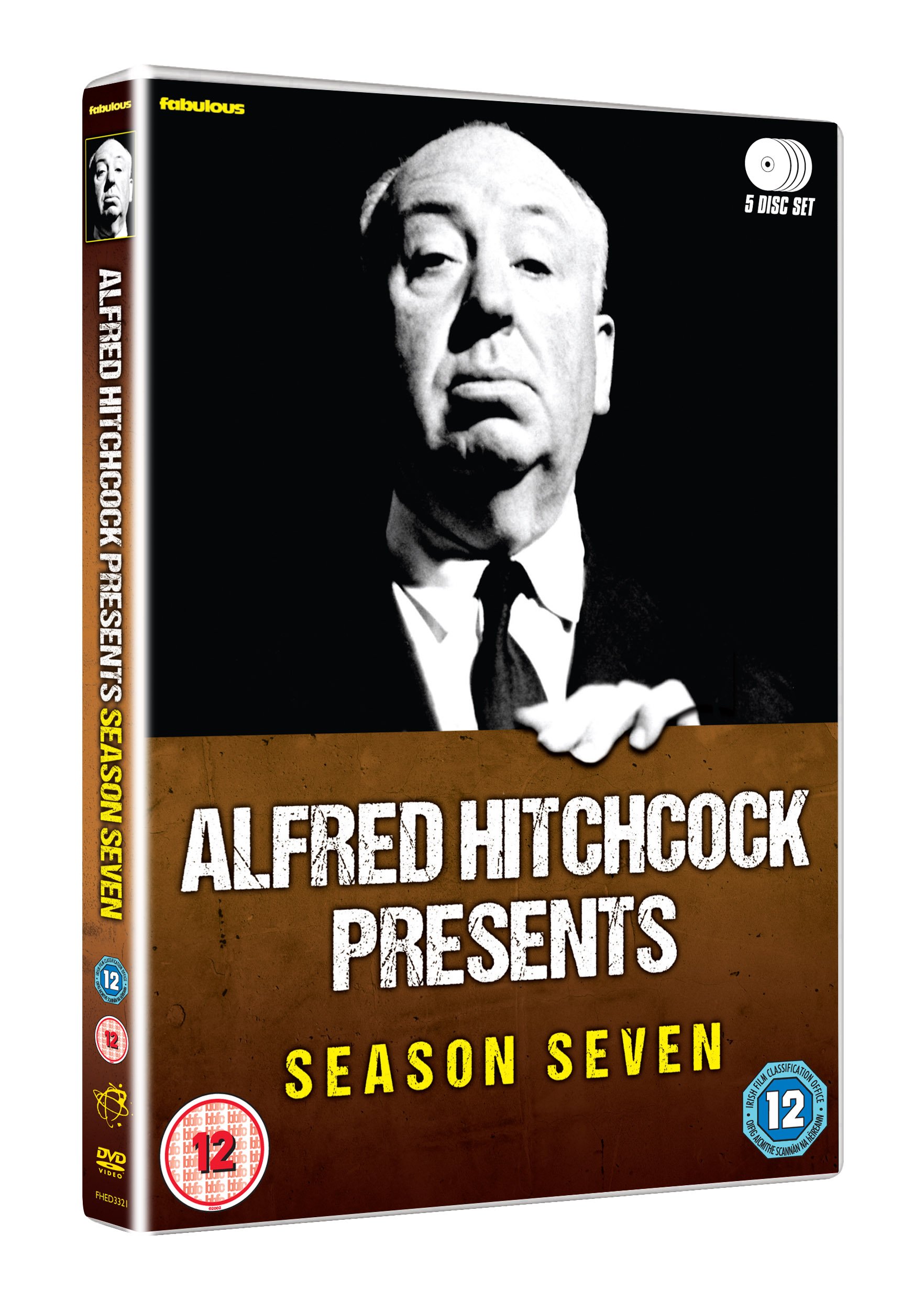 Alfred Hitchcock Presents - Season 7 (5-Disc DVD Box Set) | Classic Mystery TV Show Collection | Perfect for Home Entertainment & Gift Giving