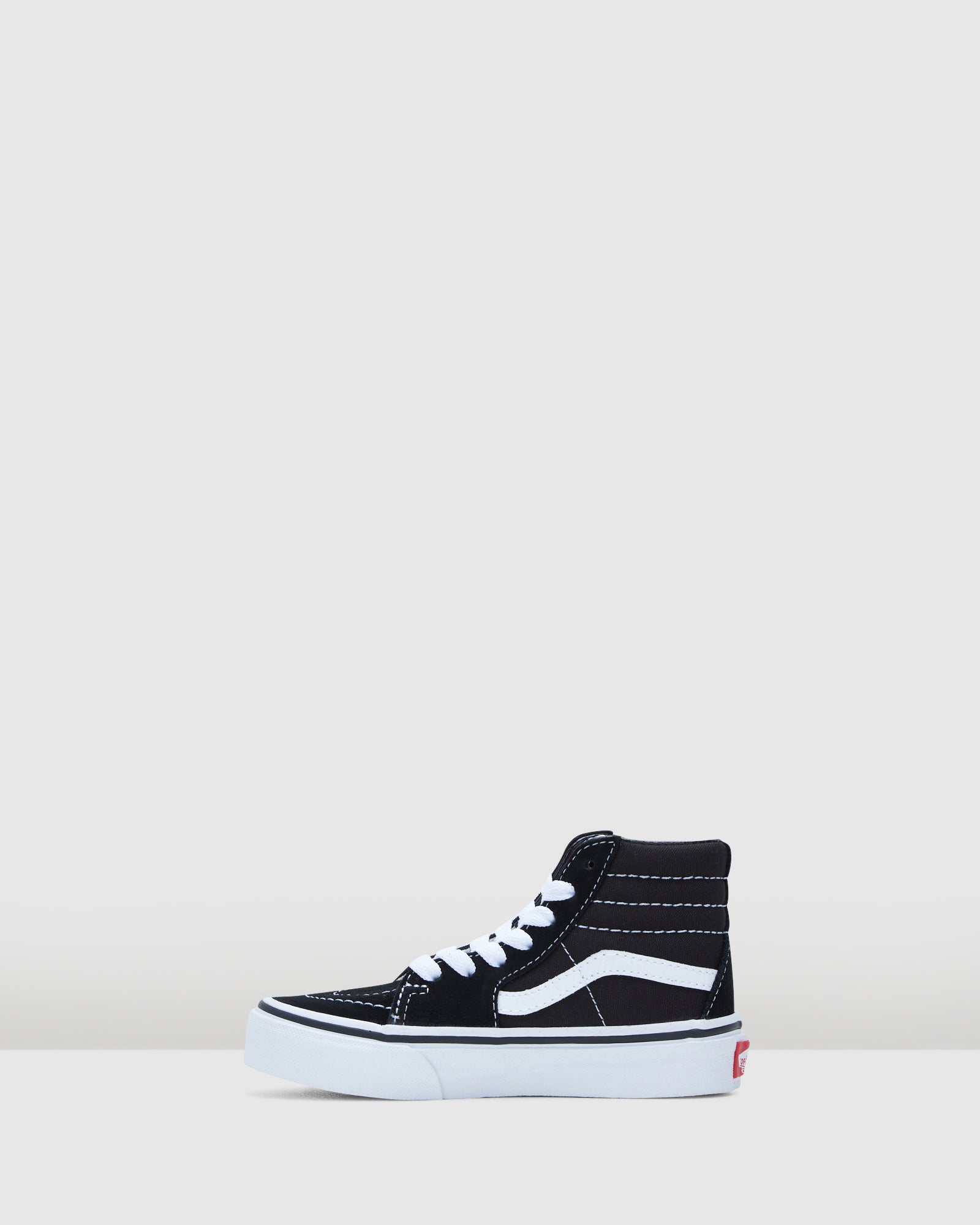 Vans SK8 Hi Youth Sneakers - Black & White Classic Skate Shoes for Boys & Girls | Perfect for Skateboarding, School & Casual Wear