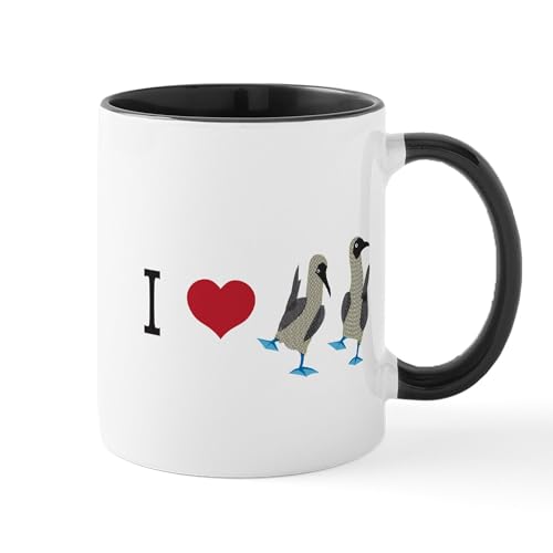 White/Black Inside - Boobies_Line Mugs