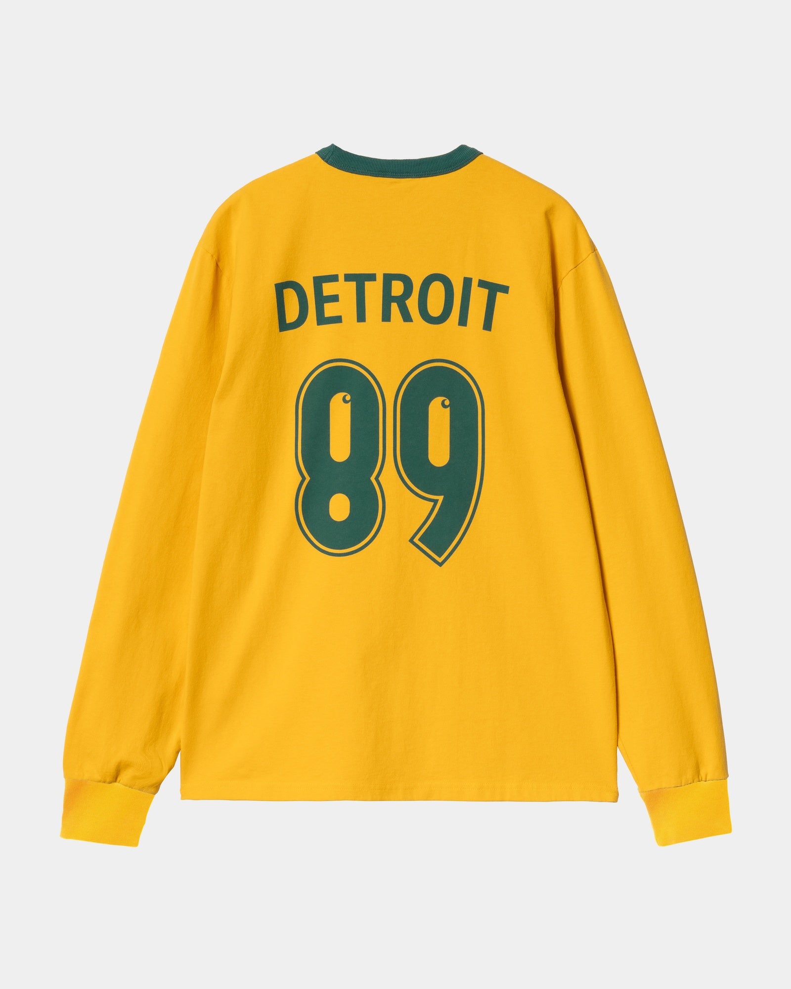 89% Cotton Ringer Long Sleeve T-Shirt for Men & Women | Vintage Style Crewneck Tee | Casual Wear, Layering & Everyday Outfits