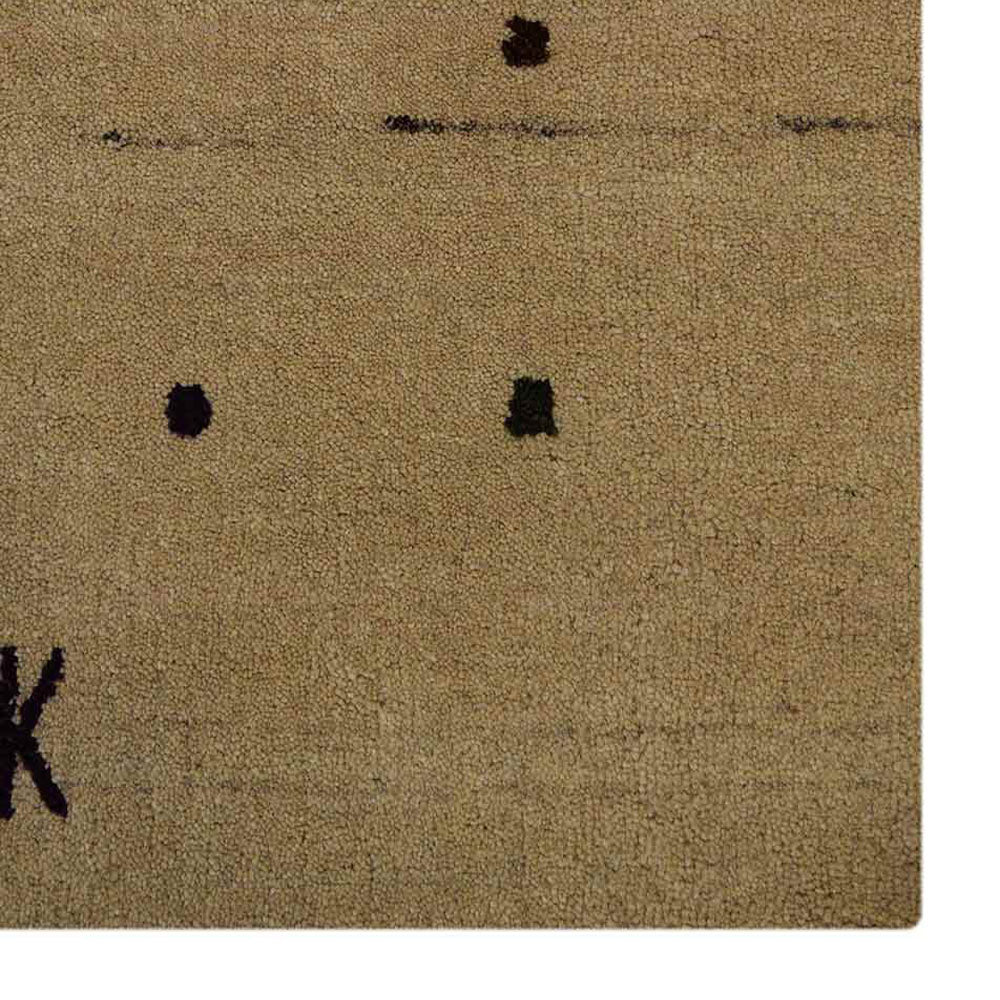 Premium Hand-Knotted Wool Rug - Bratislava Collection | Soft & Durable for Living Room, Bedroom & Office Decor | Eco-Friendly & Hypoallergenic