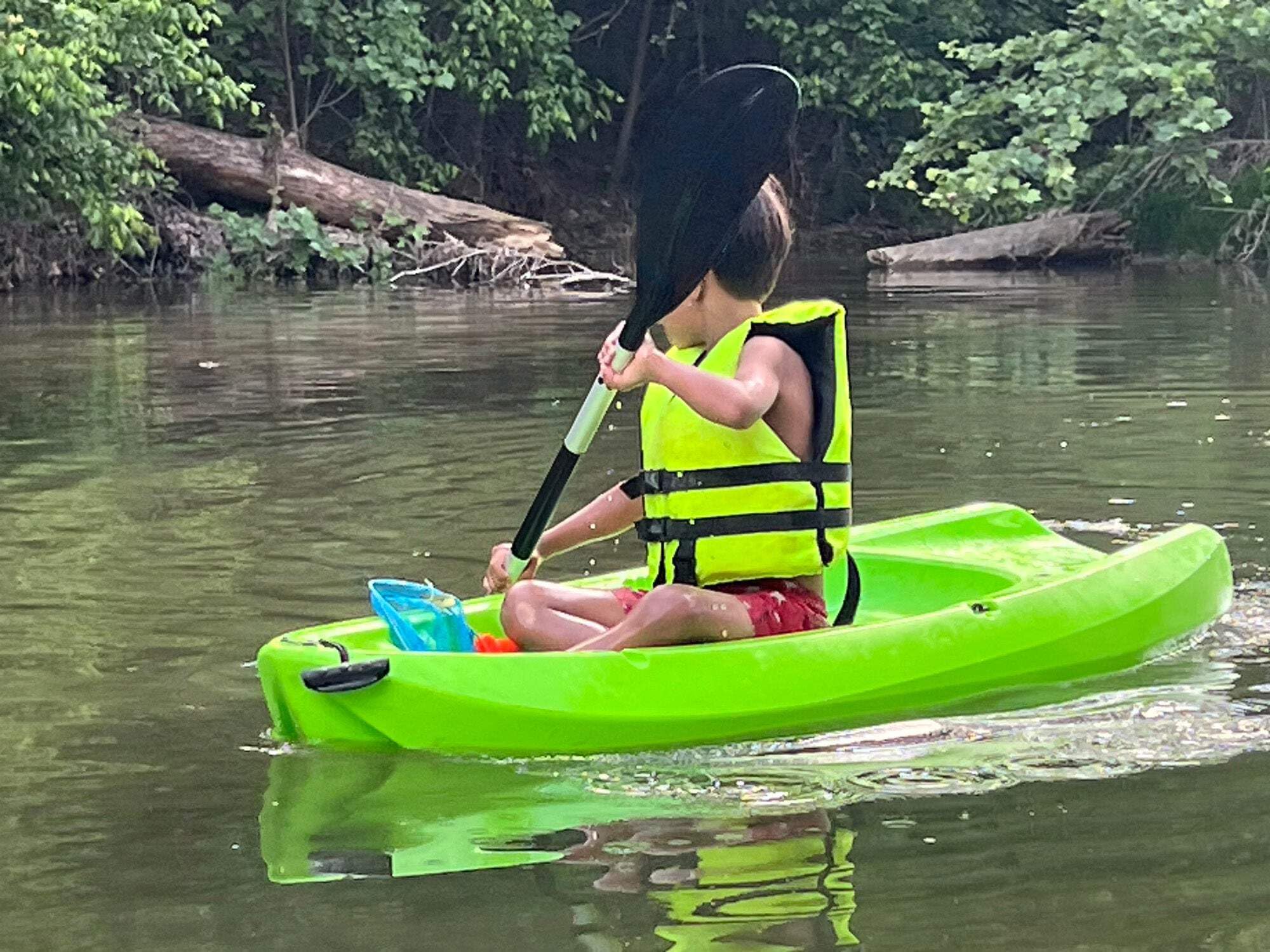 Kids Kayak Paddles for River Tubing & Water Adventures | Double-Sided Oars for Young Paddlers on Lakes, Rivers & Streams | Lightweight & Easy to Use | Perfect for Family Outings, Summer Camps & Outdoor Exploration
