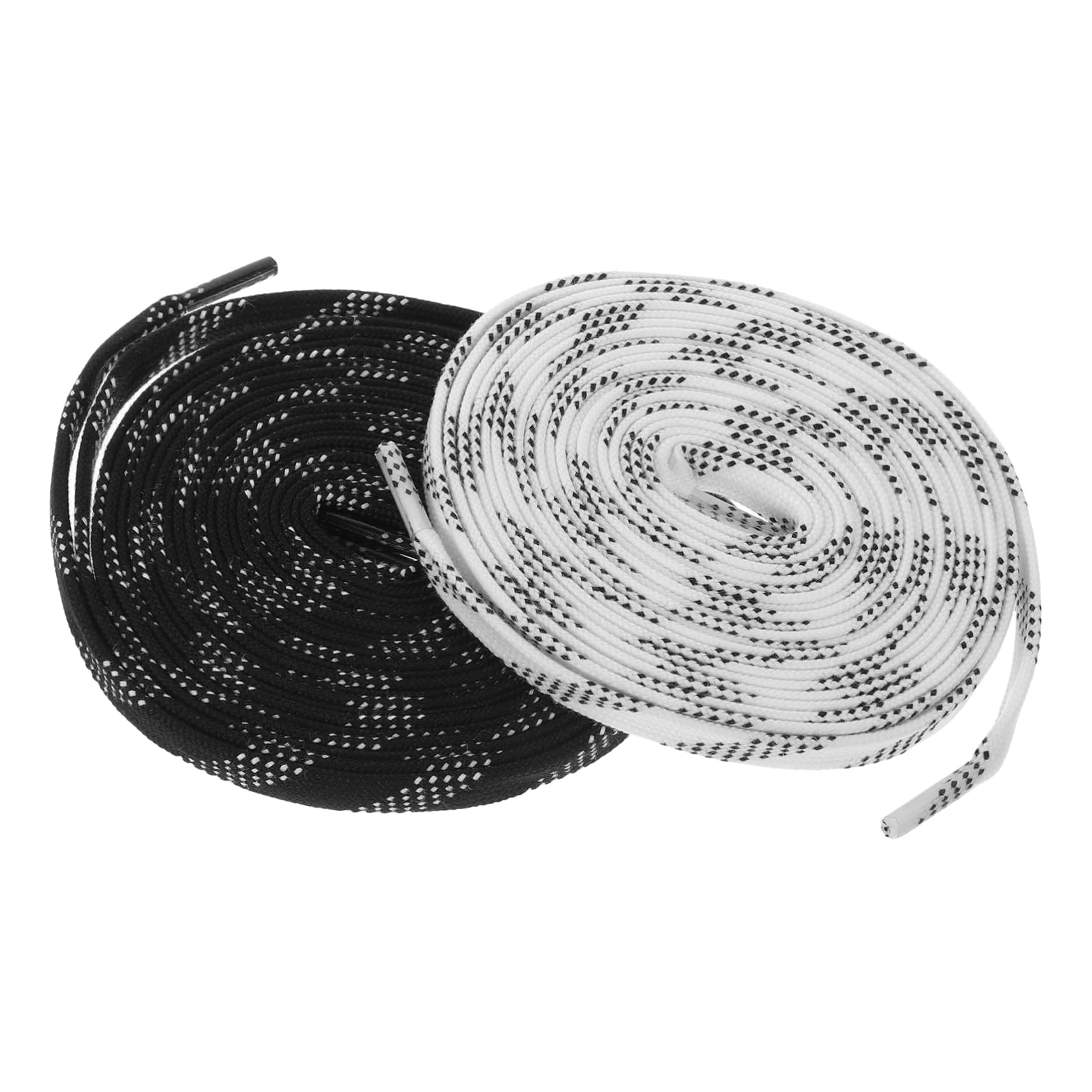Kisangel Premium Ice Hockey Skate Laces - Durable Wear-Resistant Hockey & Roller Skate Shoelaces - Easy to Install for Hockey Players & Skaters - Perfect for Ice Hockey, Roller Skating & Sports Training