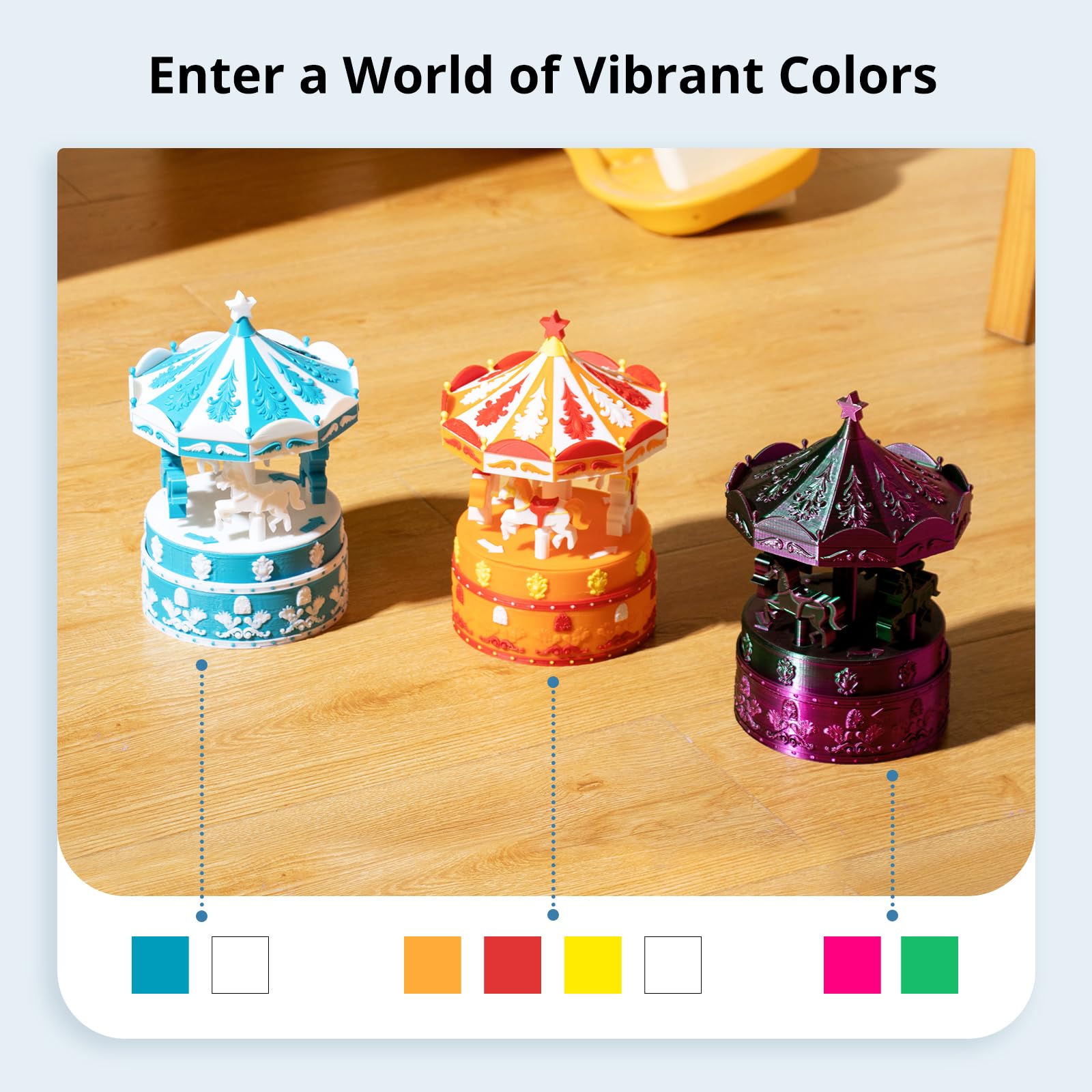 Anycubic ACE Pro Filament Box - Compatible with Kobra 3 3D Printer Only (Not for Kobra S1) | Multi-Color Automatic Filament System with Dryer & Nozzle Clog Detection | Perfect for Home & Office 3D Printing Projects
