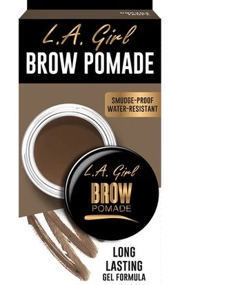 L.A. GIRL Brow Pomade - Waterproof Eyebrow Makeup for Defined Brows, Long-Lasting & Smudge-Proof (Perfect for Everyday Wear, Special Occasions & Professional Makeup Looks)