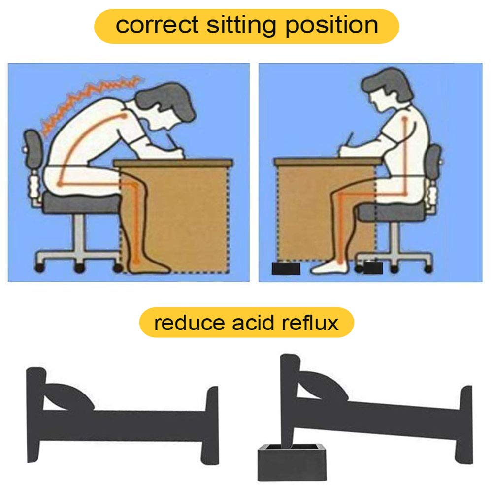 **Uping Furniture Risers - Adjustable Bed & Table Lifters (7cm or 14cm) - Heavy Duty Sofa & Desk Height Extenders - Black (Nero) - Perfect for Beds, Couches, Desks & Home Office Setup**