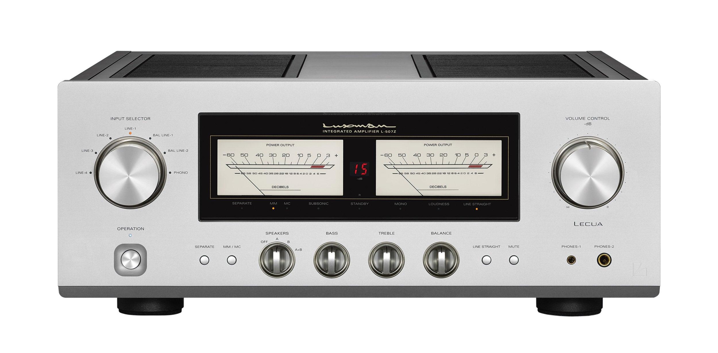 Luxman L 507Z High-End Integrated Stereo Amplifier - Premium Audio for Home Theater & Hi-Fi Music Listening