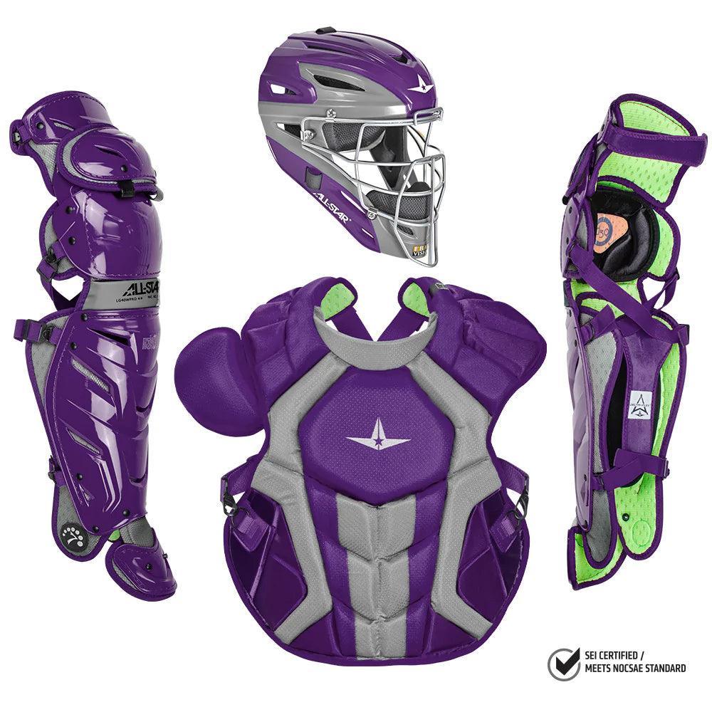 All Star S7 AXIS Adult Catcher's Kit - NOCSAE Approved Baseball Gear for Catchers | Perfect for Training, Games & Professional Use