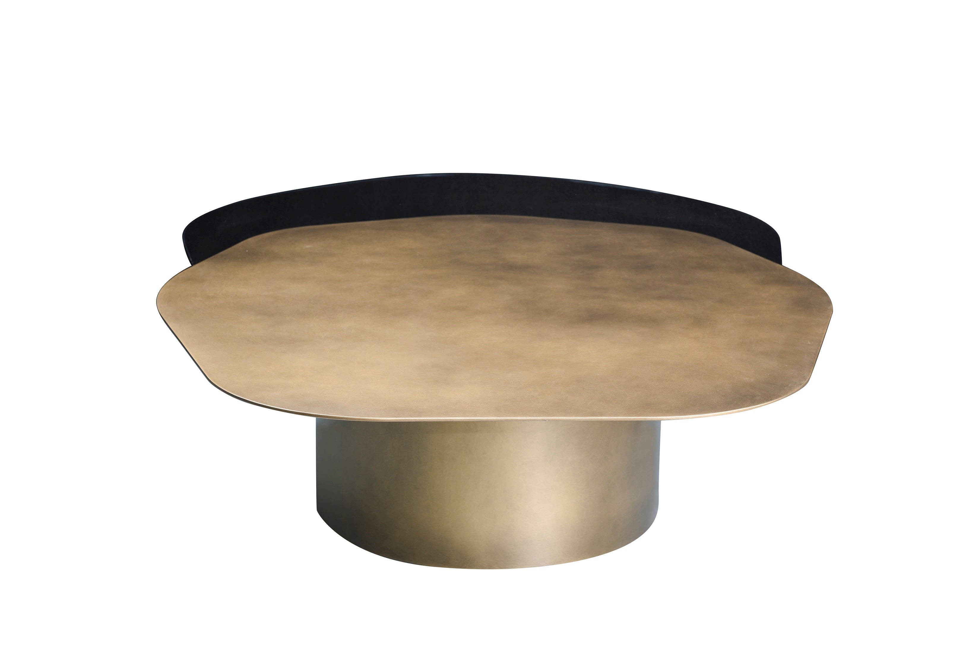 Modern Irregular Kaylee Coffee Table - Mid-Century Style Wooden Living Room Furniture for Small Spaces - Perfect for Apartments, Dorms & Cozy Homes