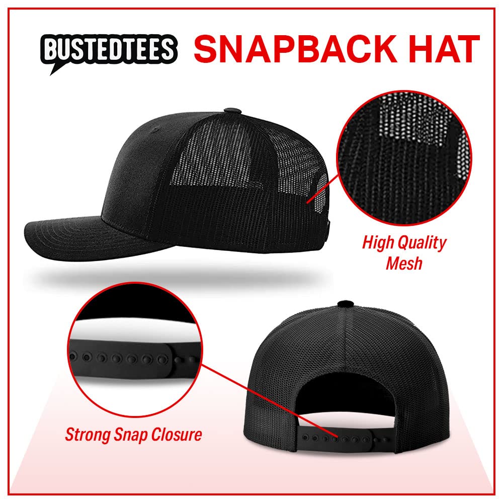 Plan B Bitcoin Mesh Baseball Cap for Men - Breathable Adjustable Snapback Hat with Mesh Back - Perfect for Casual Wear, Outdoor Sports & Street Fashion