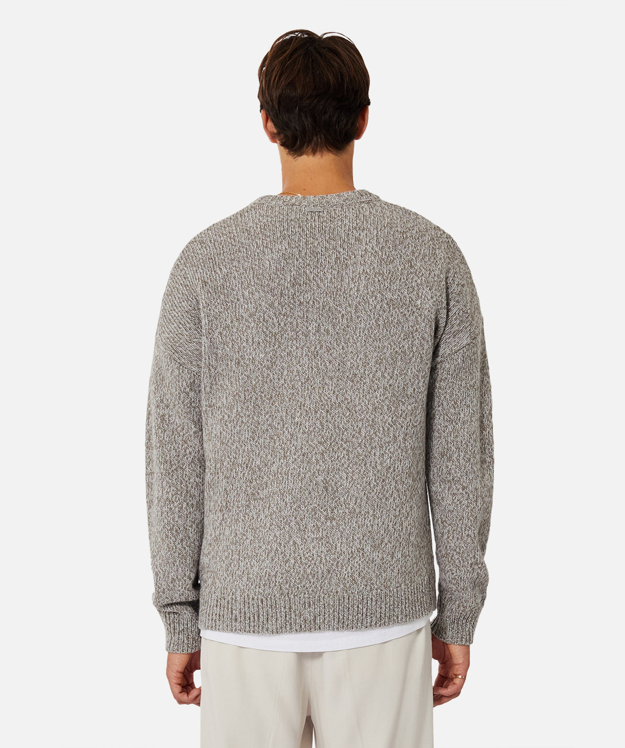 The Darlington Knit Tweed Grey Sweater - Cozy & Stylish Winter Pullover for Men & Women | Perfect for Casual Outfits, Office Wear & Holiday Gatherings