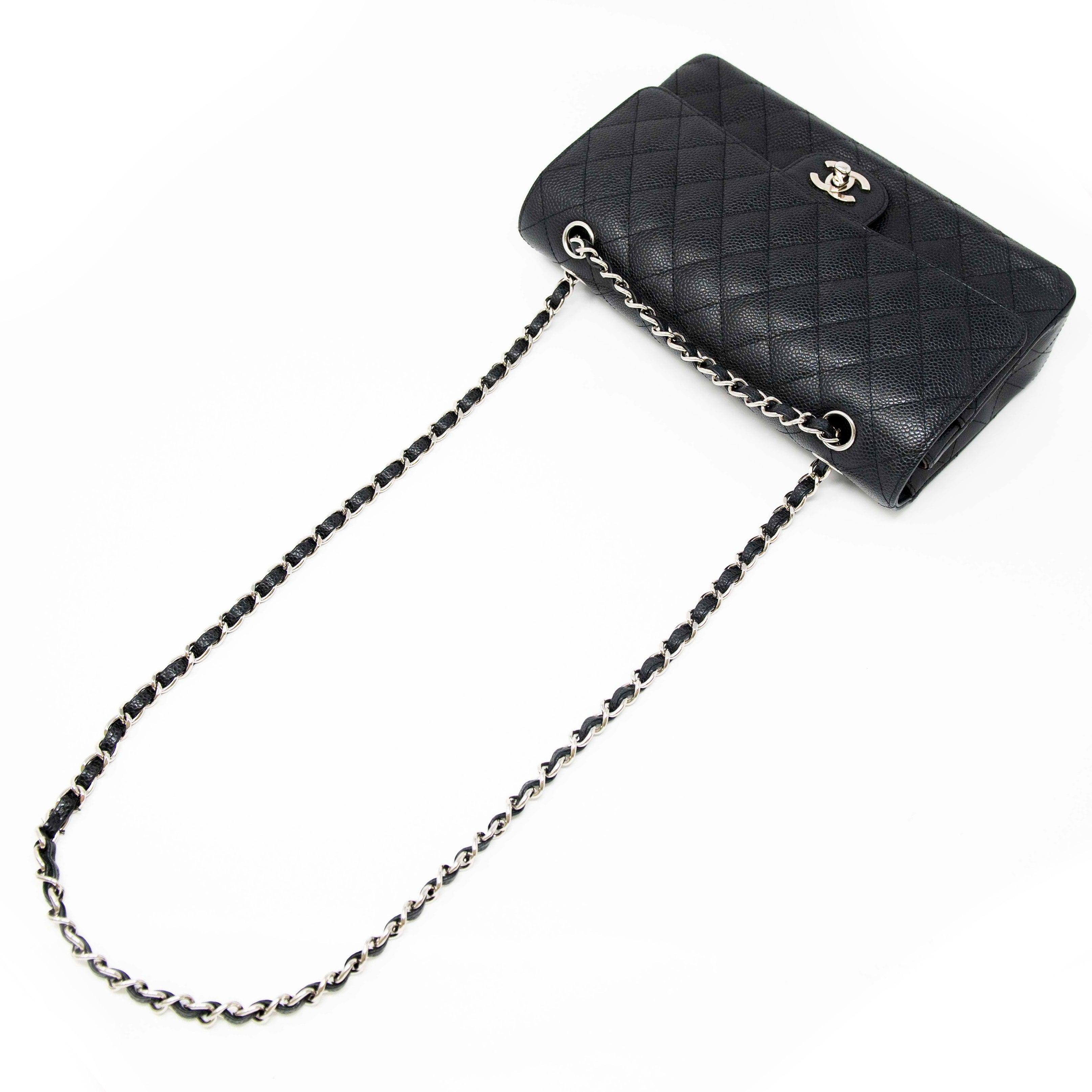 Chanel Black Medium Classic Flap Bag - Timeless Luxury Handbag for Women | Perfect for Work, Evening Events & Everyday Use