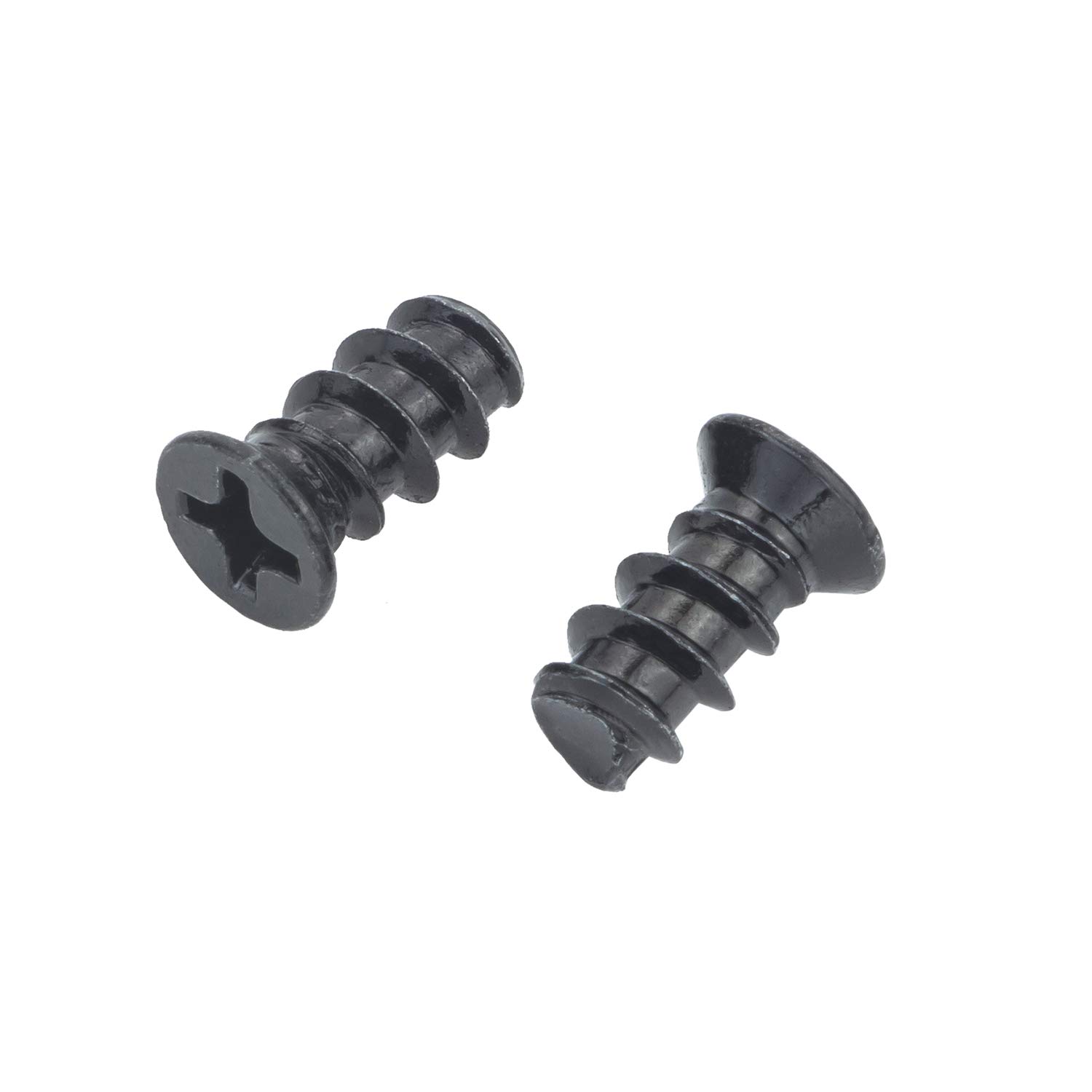 Favordrory M5x10 Black Zinc Computer Case Fan Screws - 100 PCS for PC Cooling Fan Mounting | Durable & Secure Fasteners for PC Builds, Gaming Rigs, and Workstations