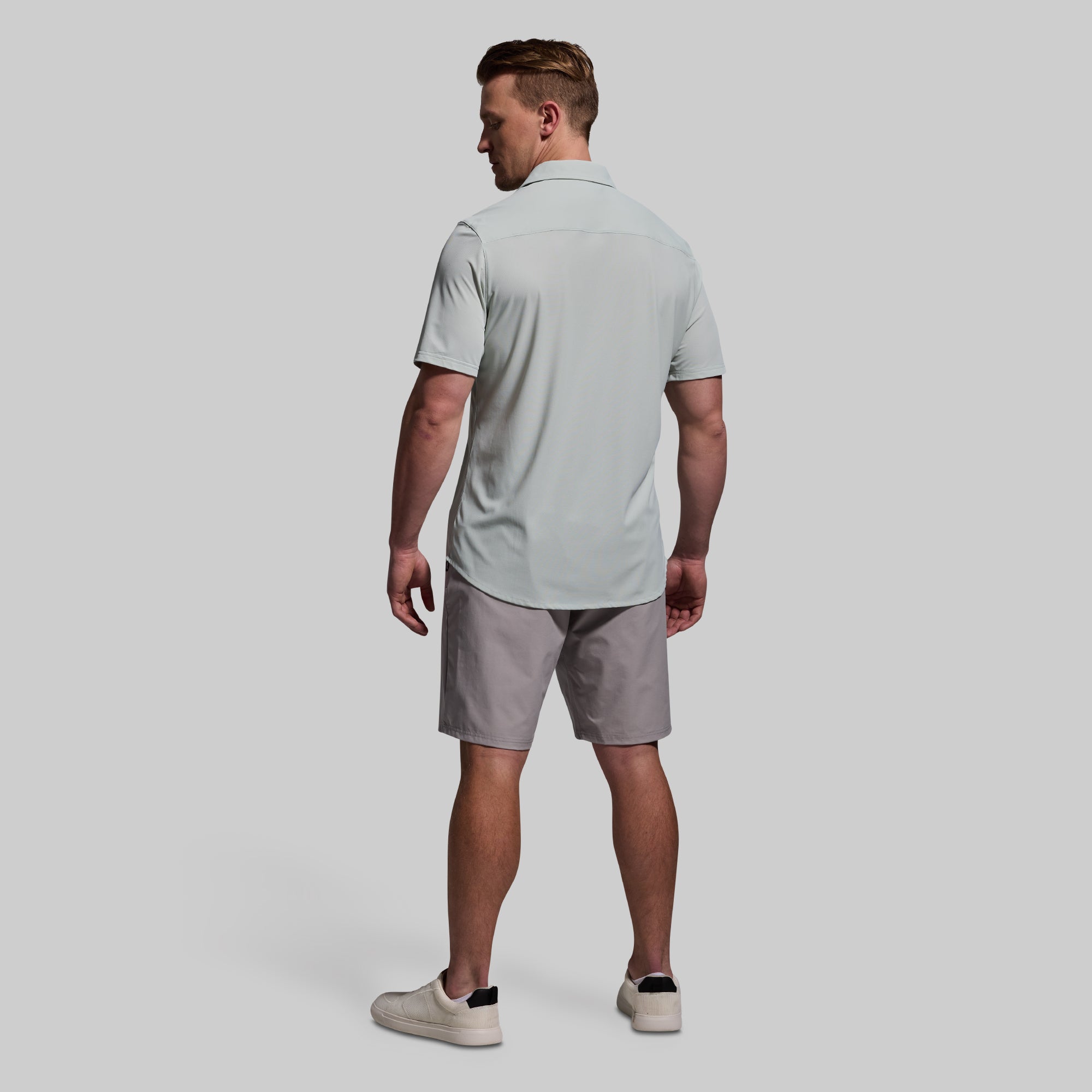 Men's Quick-Dry Performance Short Sleeve Surf Shirt - Breathable & Lightweight for Surfing, Beach & Outdoor Activities