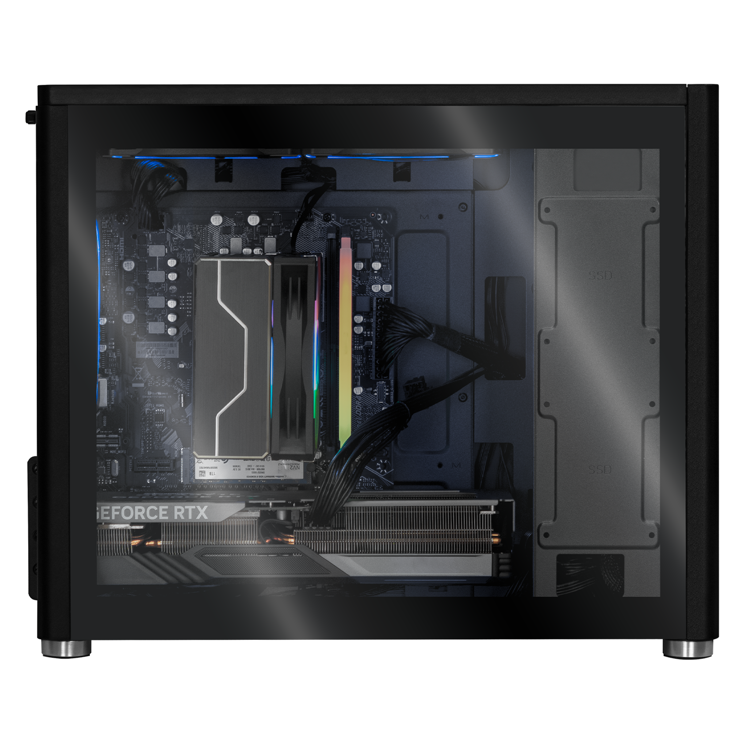 Xtreme Gaming PC with NVIDIA GeForce RTX 4060 Ti & AMD Ryzen 9 5900X | 32GB RAM | 1TB SSD | WiFi | Black - Ultimate 4K Gaming & Streaming Setup for Esports & Content Creation