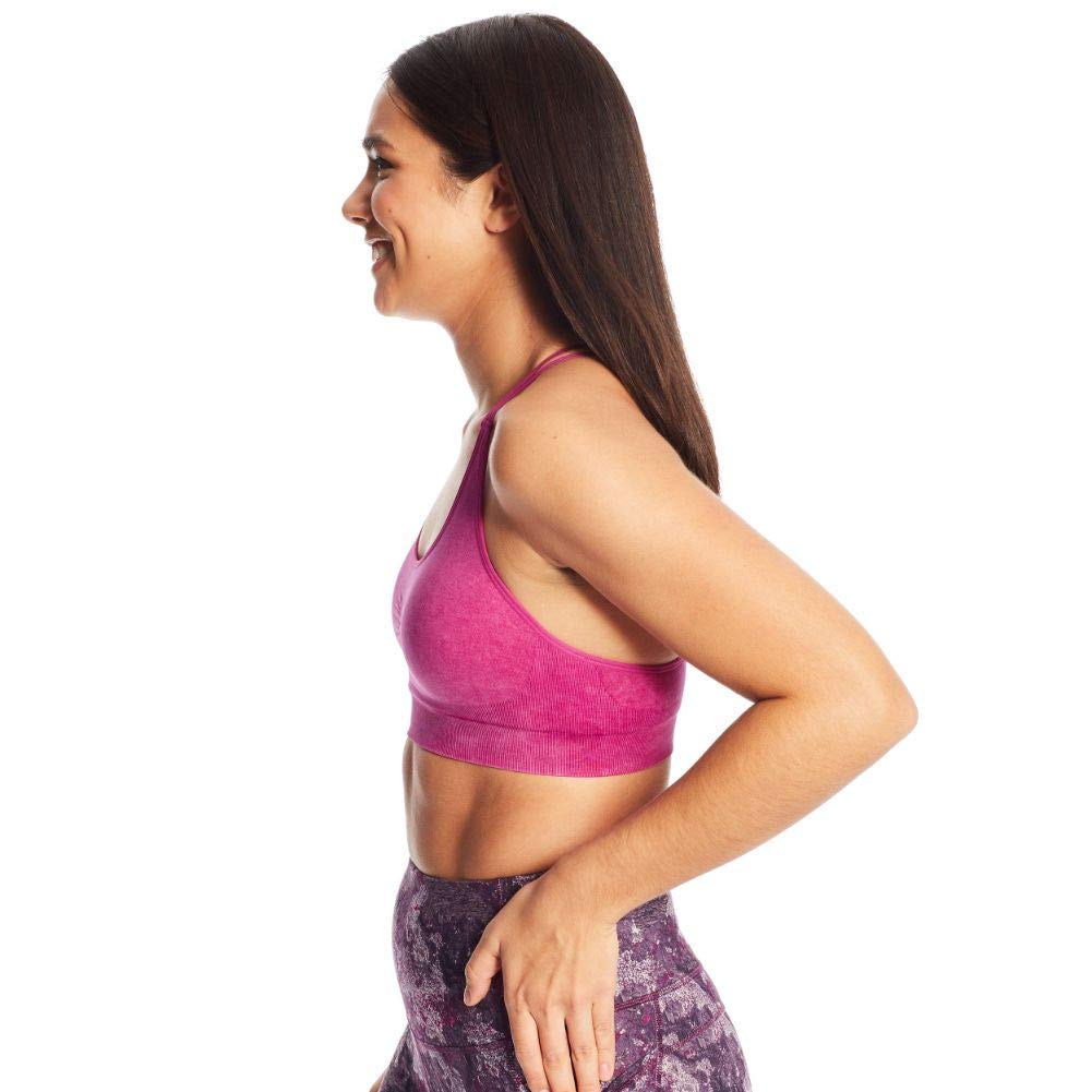 C9 Champion Women's Seamless Snow Wash Cami Bra - Comfortable Sports Bra for Yoga, Running & Workout - Perfect for Active Lifestyles & Layering Under Tops